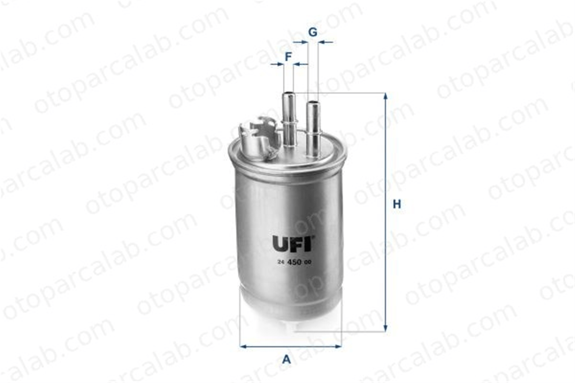 DELPHI DF574 Yakıt Filtresi FORD FOCUS I FOCUS I Sedan 2S419155AB 1230621