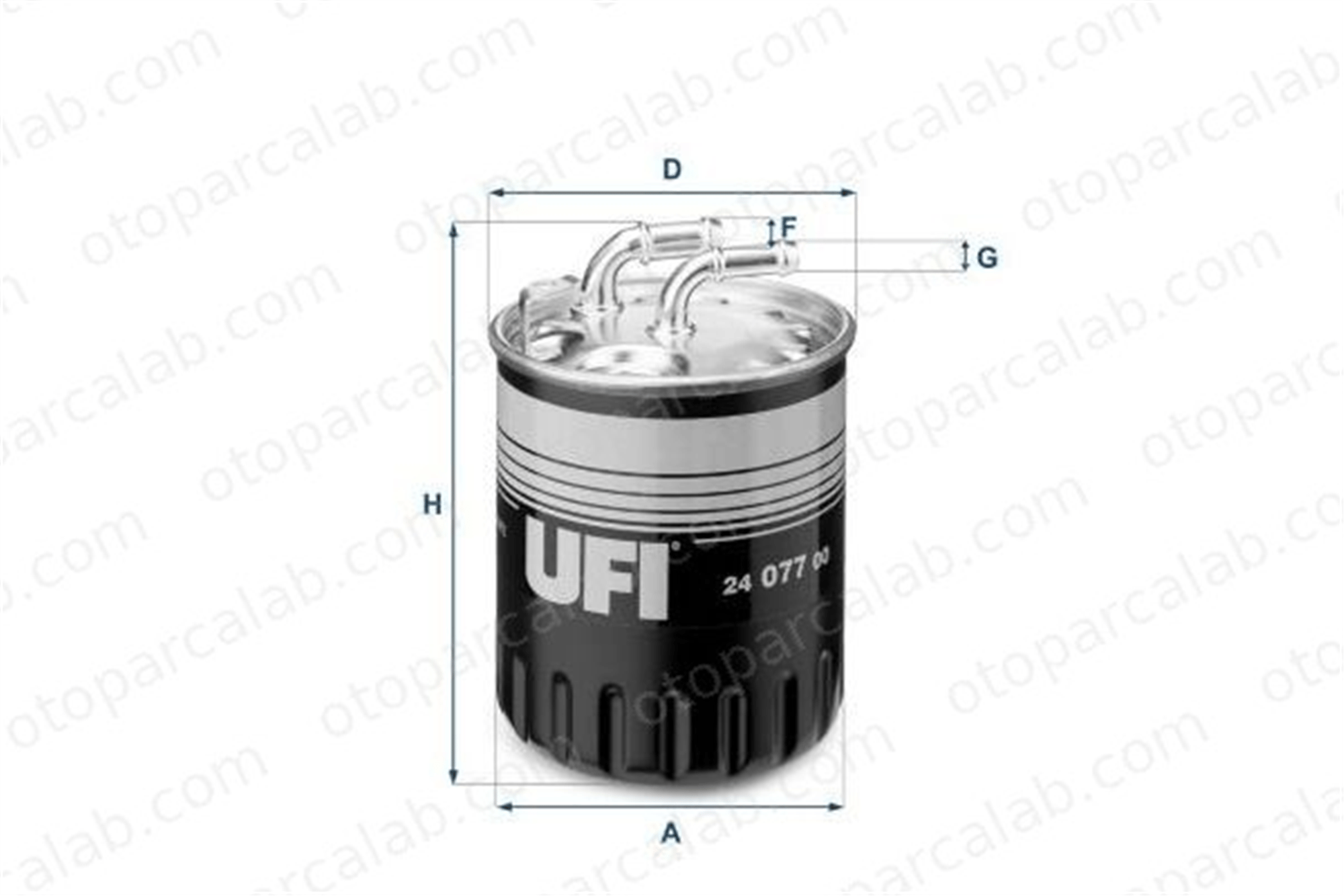 DELPHI DF617 Yakıt Filtresi MERCEDES-BENZ C-SERISI C-SERISI T-Model 6420901652 6420920201