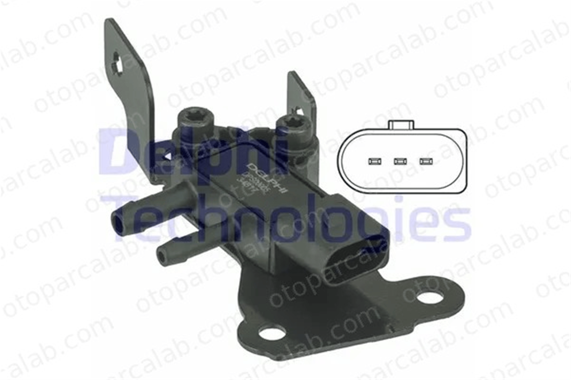 DELPHI DPS00005 Egzoz Sıcaklık Sensörü MITSUBISHI L200 / TRITON OPEL ANTARA A 25182883 4818222