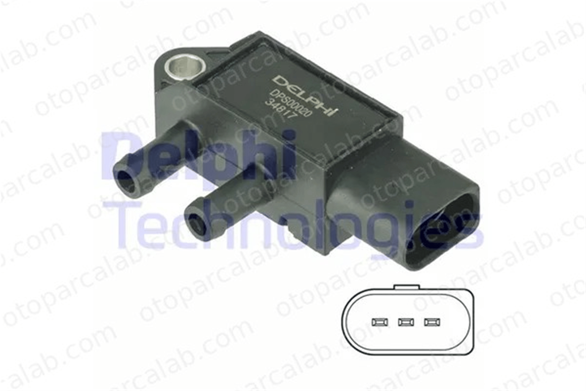 DELPHI DPS00020 Egzoz Sıcaklık Sensörü AUDI Q5 A4 B9 3L906051B 03L 906 051B