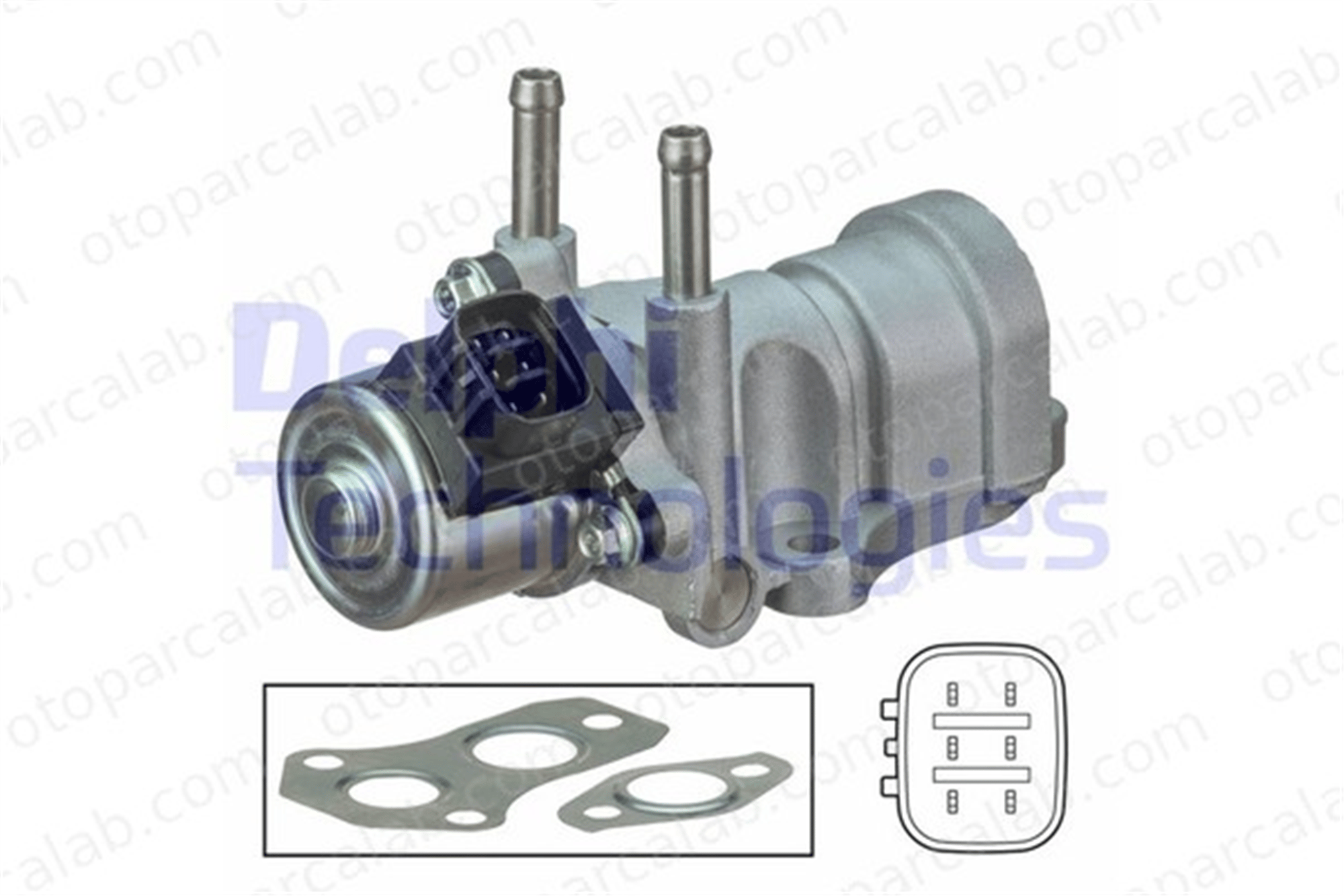 DELPHI EG10440-12B1 Egr Valfi TOYOTA COROLLA COROLLA Sedan 2562027090