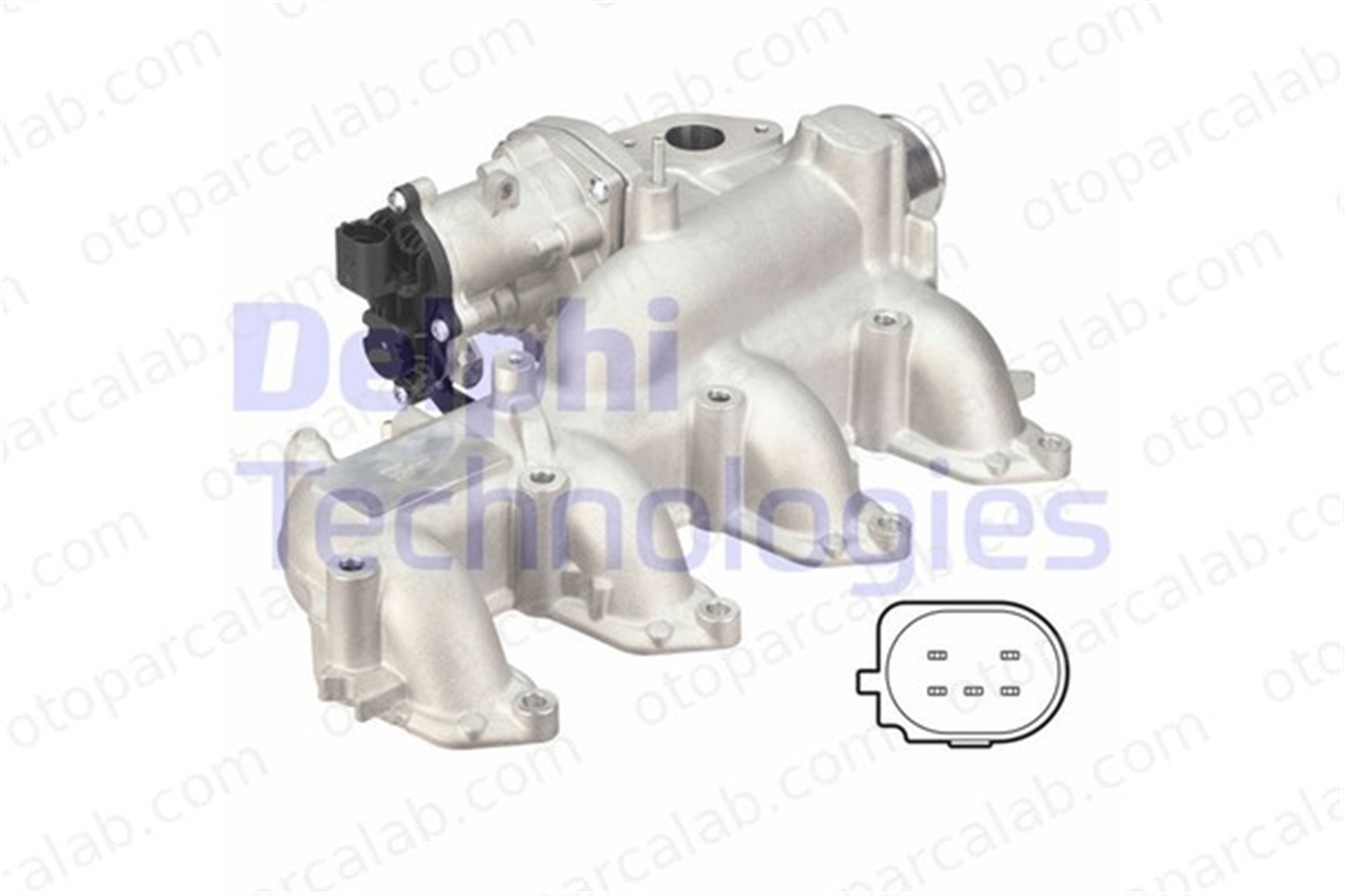DELPHI EG10451-12B1 Egr Valfi FORD TOURNEO CONNECT TRANSIT CONNECT 4M5Q9424CD 1563296