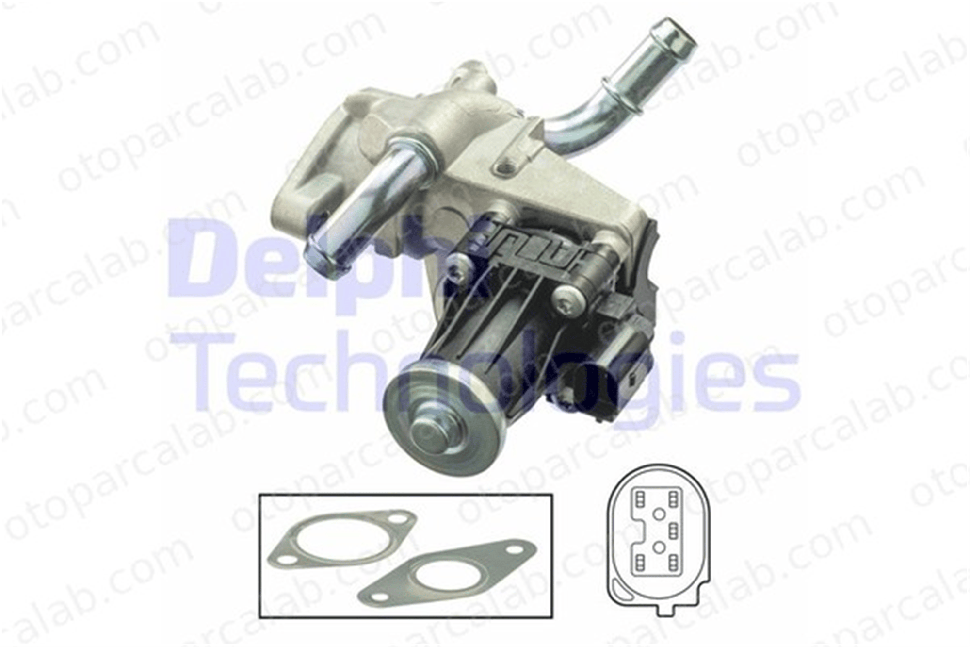 DELPHI EG10551-12B1 Egr Valfi FORD TRANSIT V363 Panelvan/Van TRANSIT V363 Platform şasi 2017121 9800555380