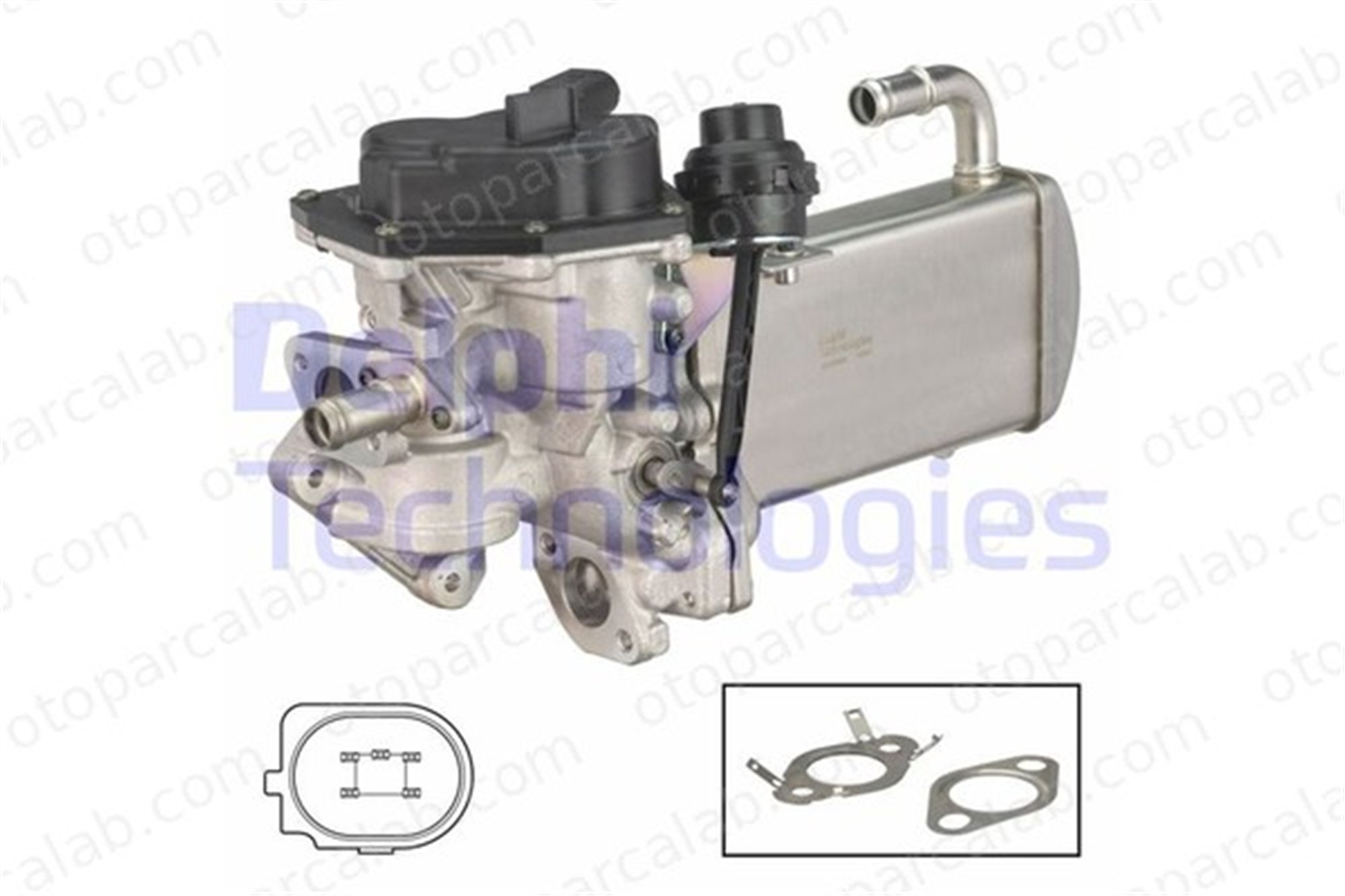 DELPHI EG10584-12B1 Egr Valfi AUDI A4 B8 A4 B8 Avant 3L131512BG 03L131512BG