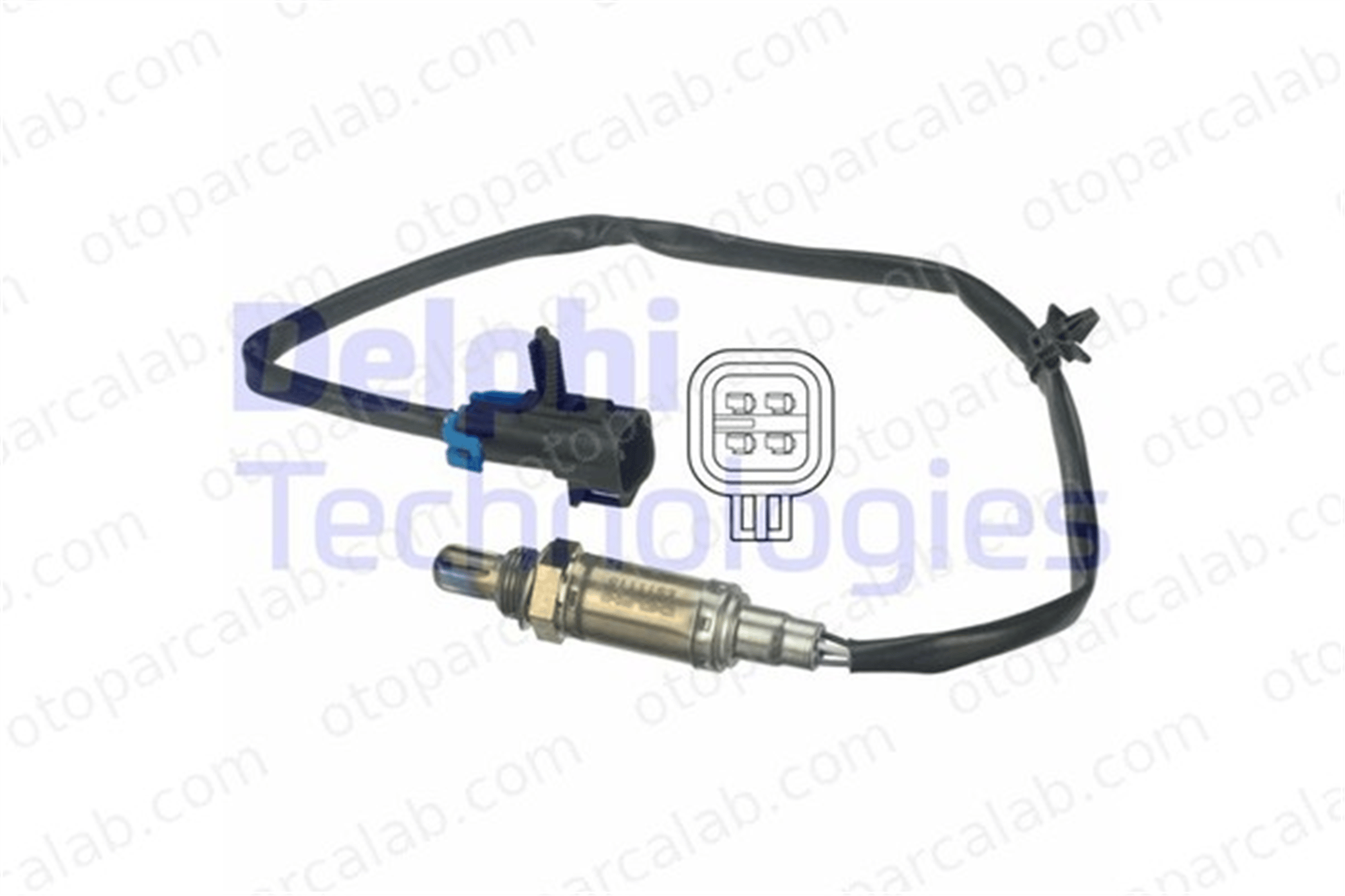 DELPHI ES11115-12B1 Oksijen (Lambda) Sensörü OPEL ASTRA G Cabrio ASTRA G Coupe 12565428 12569391