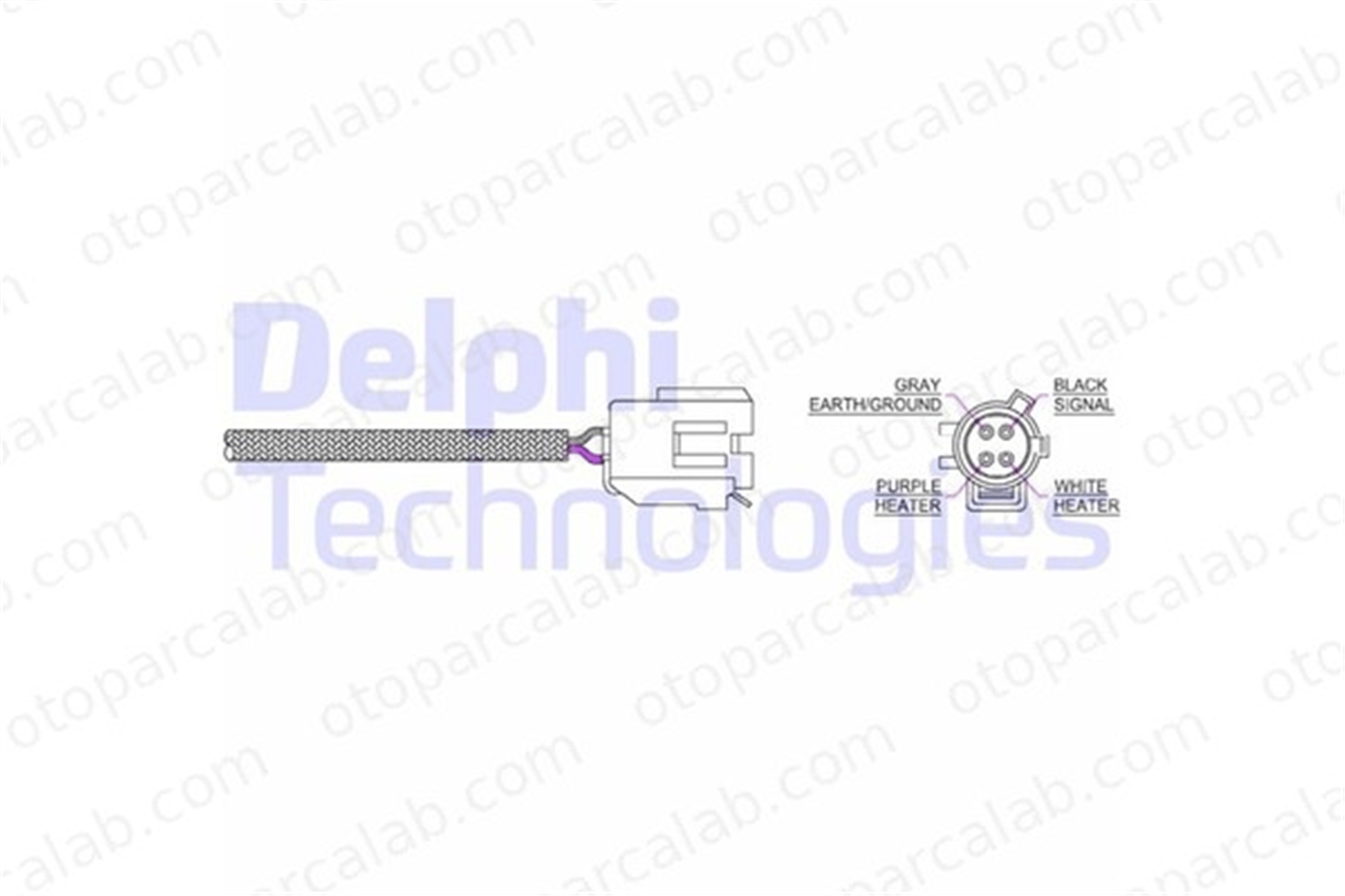 DELPHI ES20045-12B1 Oksijen (Lambda) Sensörü CHRYSLER VOYAGER / GRAND VOYAGER III JEEP GRAND CHEROKEE I 56041212AF 56041344AD