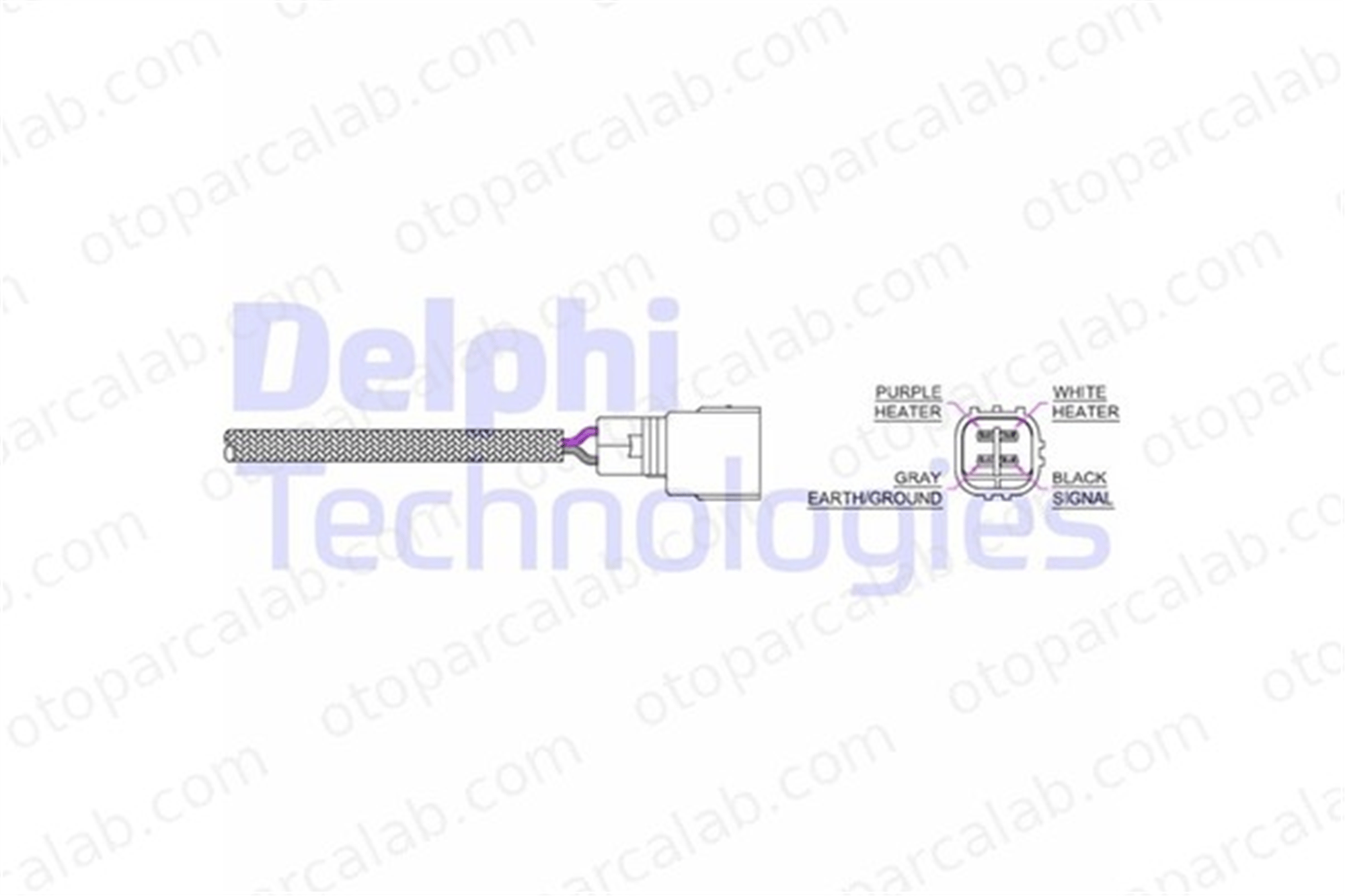DELPHI ES20325-12B1 Oksijen (Lambda) Sensörü TOYOTA LAND CRUISER 200 TACOMA Pick-up ES2032512B1 8946536040