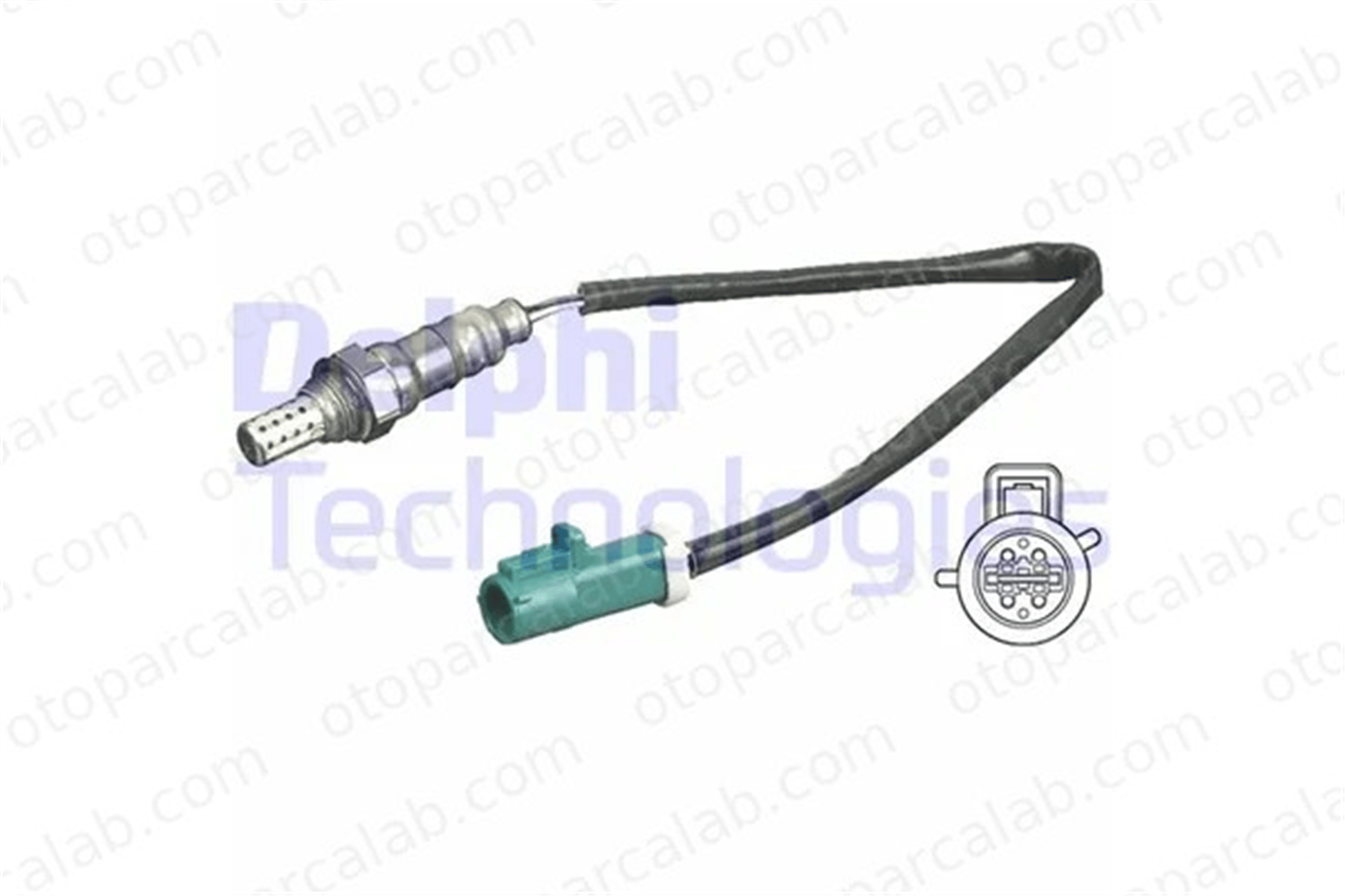 DELPHI ES20442-12B1 Oksijen (Lambda) Sensörü FORD S-MAX MONDEO IV 1376444 6G919F472AA