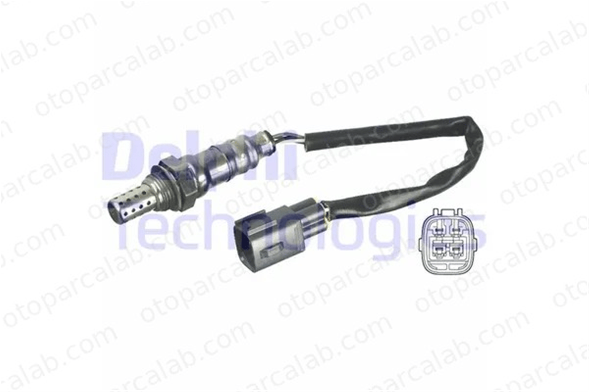 DELPHI ES20446-12B1 Oksijen (Lambda) Sensörü TOYOTA YARIS CITROËN C1 1618Q5 894650H010