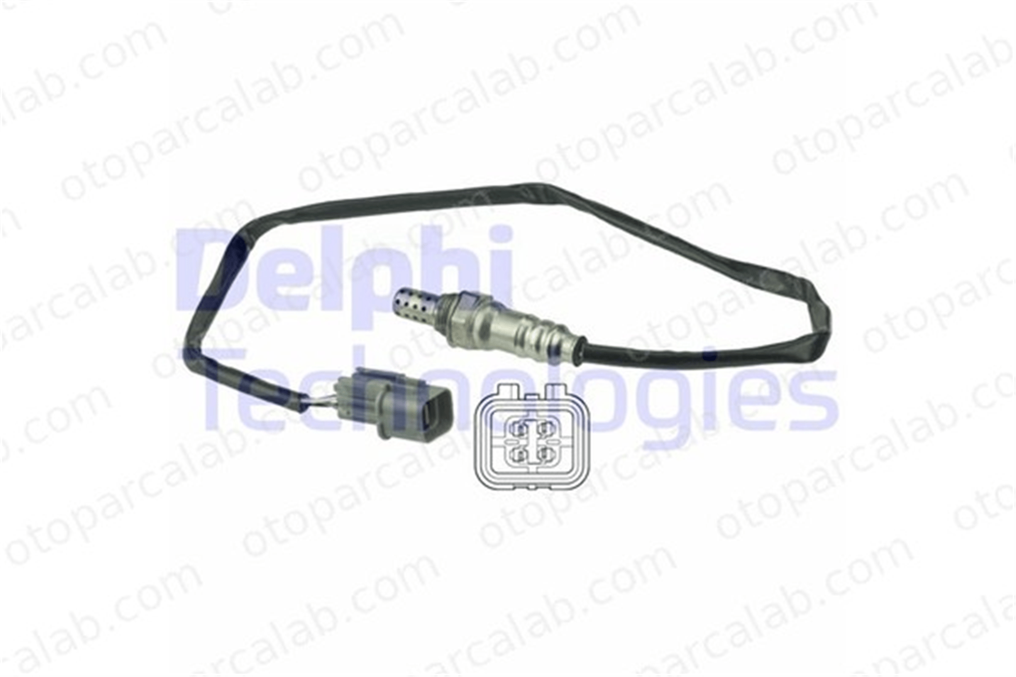 DELPHI ES20519-12B1 Oksijen (Lambda) Sensörü HYUNDAI i30 KIA PRO CEE'D 392102B010 392102B030