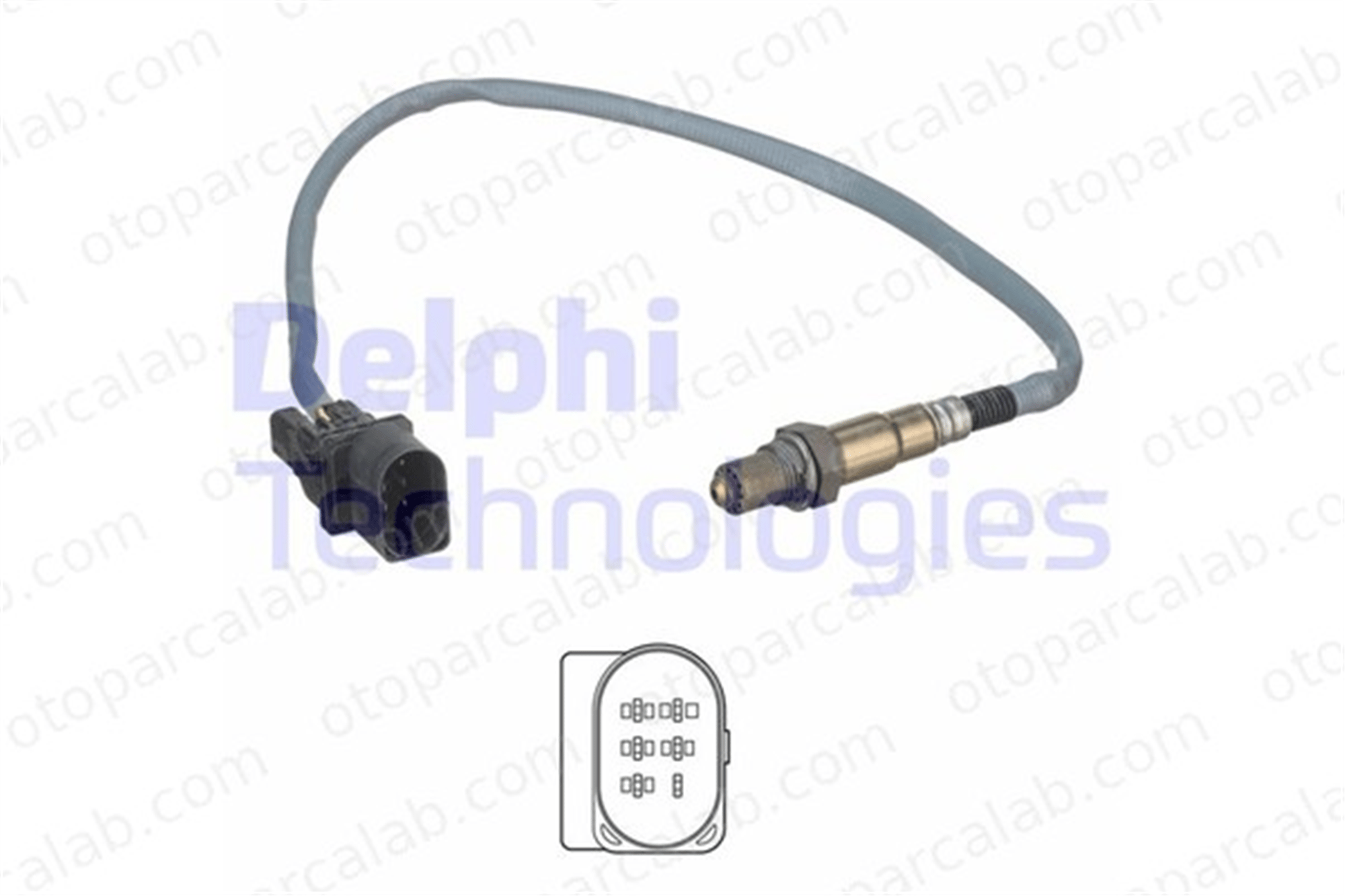 DELPHI ES20549-12B1 Oksijen (Lambda) Sensörü BMW 3 7 ES2054912B1 11780149833