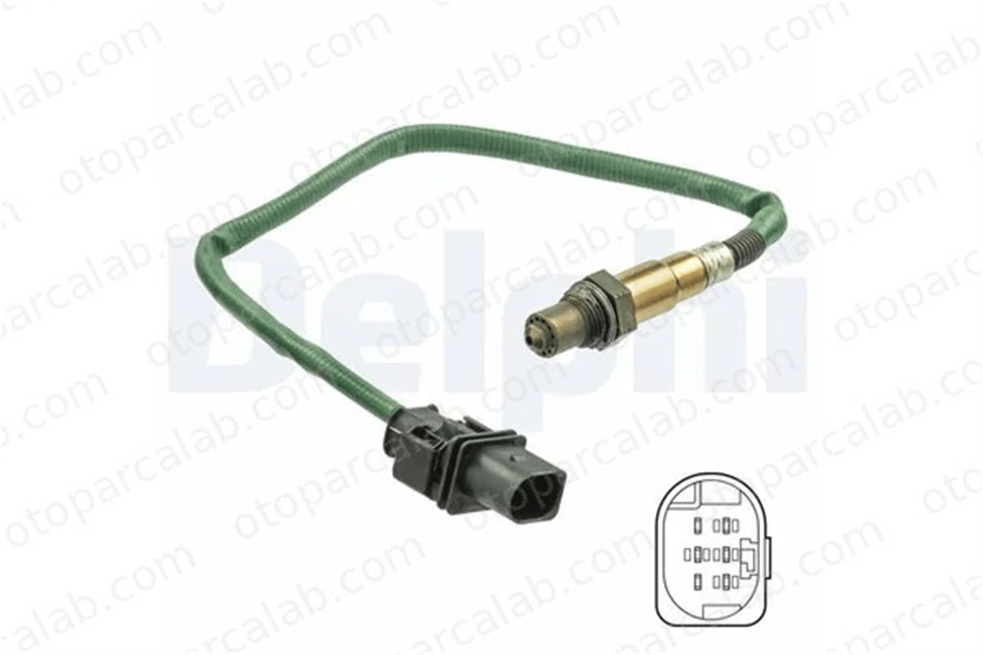 DELPHI ES20552-12B1 Oksijen (Lambda) Sensörü MERCEDES-BENZ C-SERISI VITO Minibüs/Otobüs A0035427018 35427018