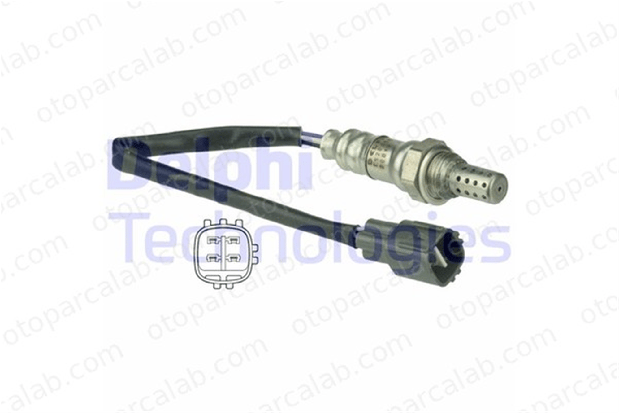 DELPHI ES20558-12B1 Oksijen (Lambda) Sensörü CITROËN C1 TOYOTA AYGO 1618K9 894650D020