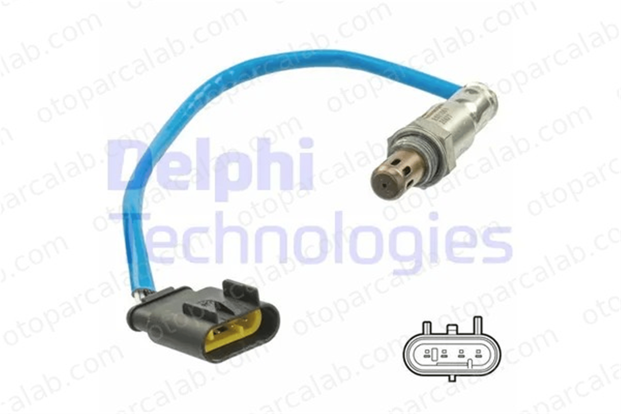 DELPHI ES21061-12B1 Oksijen (Lambda) Sensörü FIAT PUNTO ALFA ROMEO MITO 55219791