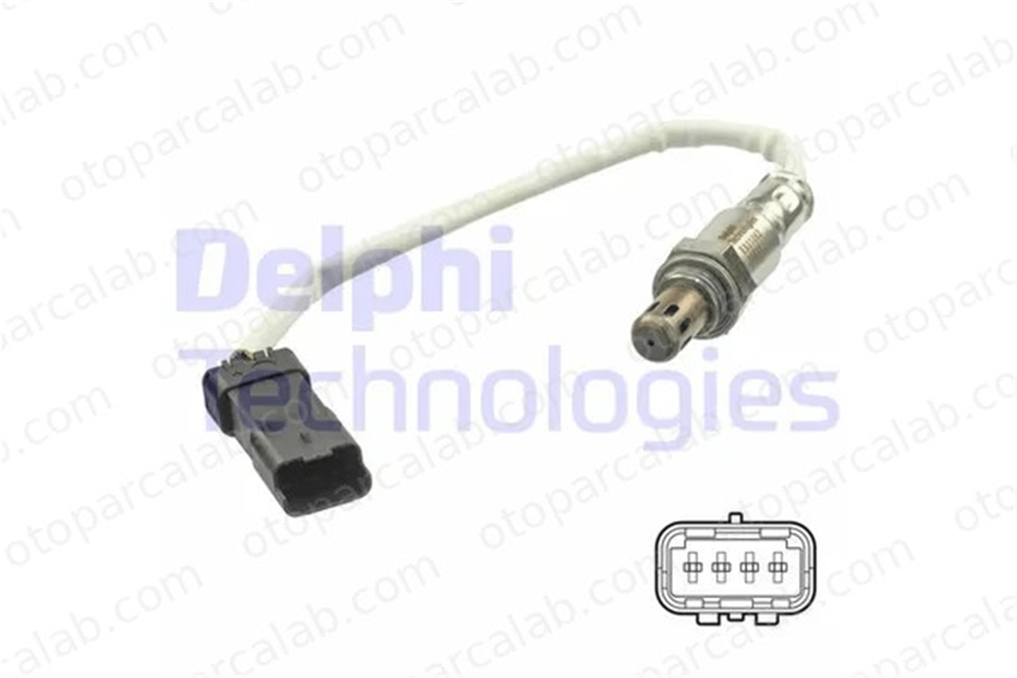 DELPHI ES21062-12B1 Oksijen (Lambda) Sensörü PEUGEOT 208 I CITROËN C3 AIRCROSS II 9802294280 9810634380