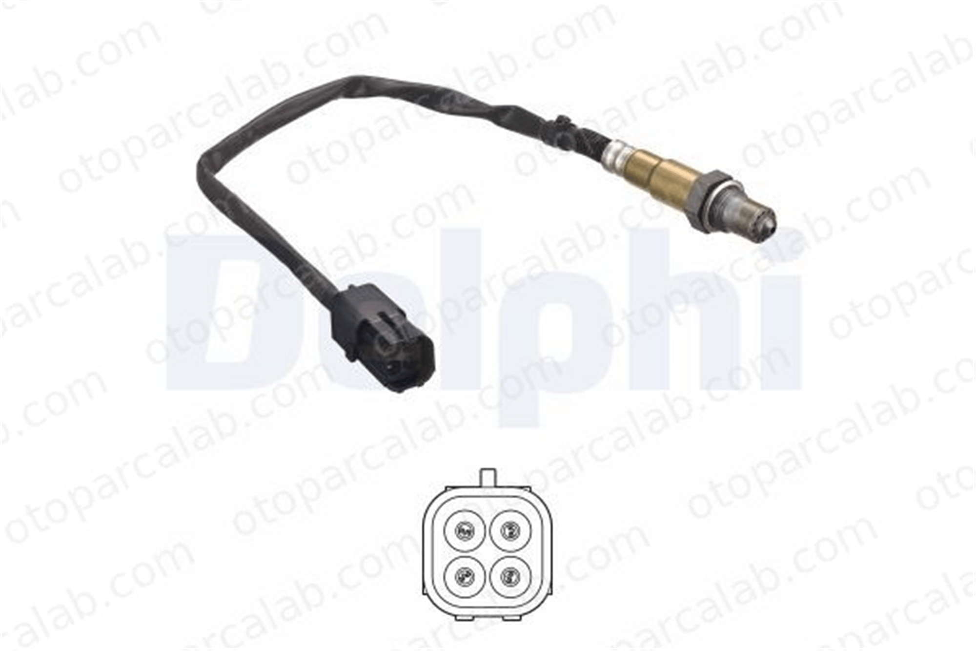 DELPHI ES21075-12B1 Oksijen (Lambda) Sensörü LADA 110 111 11183850010