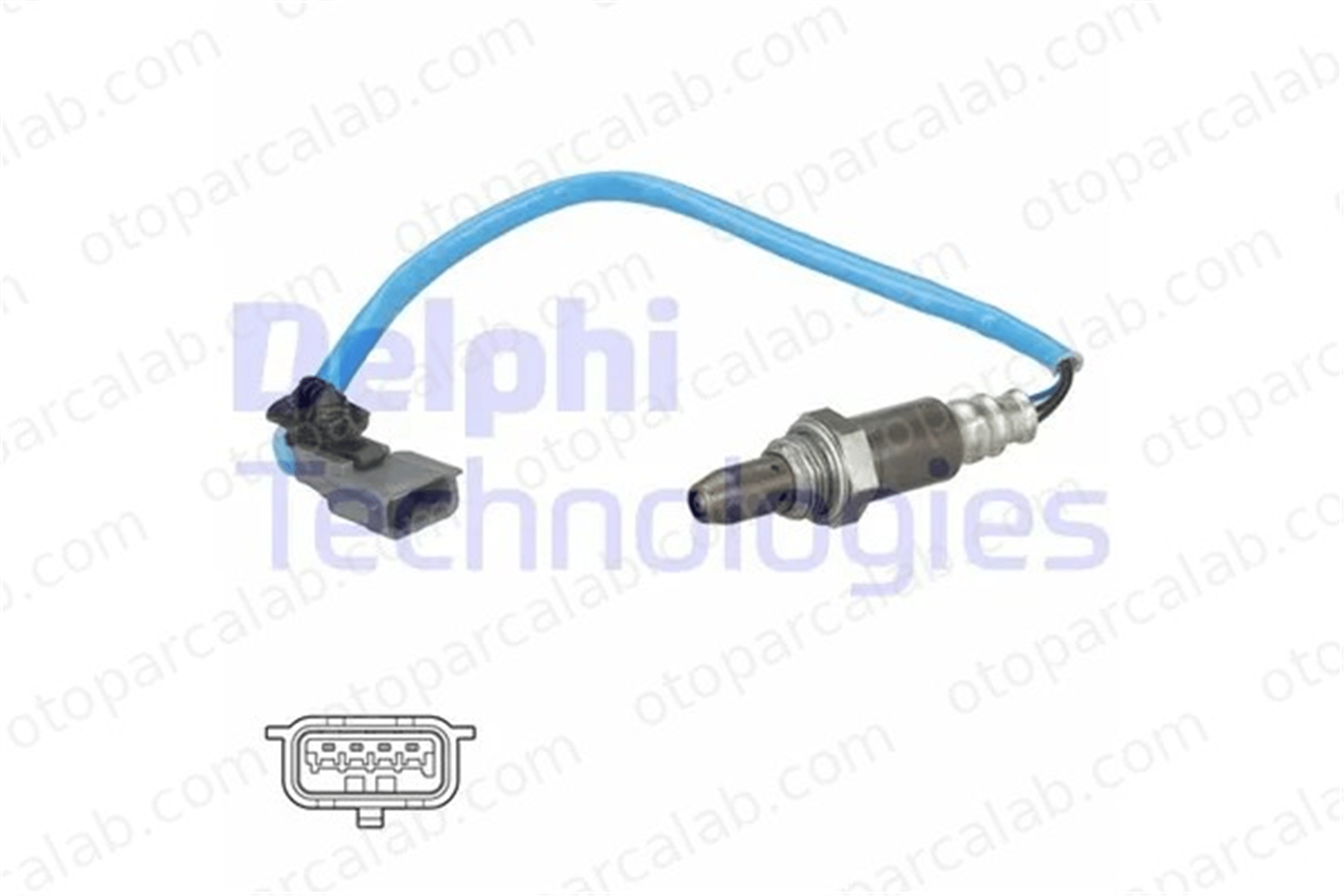 DELPHI ES21088-12B1 Oksijen (Lambda) Sensörü RENAULT SCÉNIC IV GRAND SCÉNIC IV 226932962R 226932567R