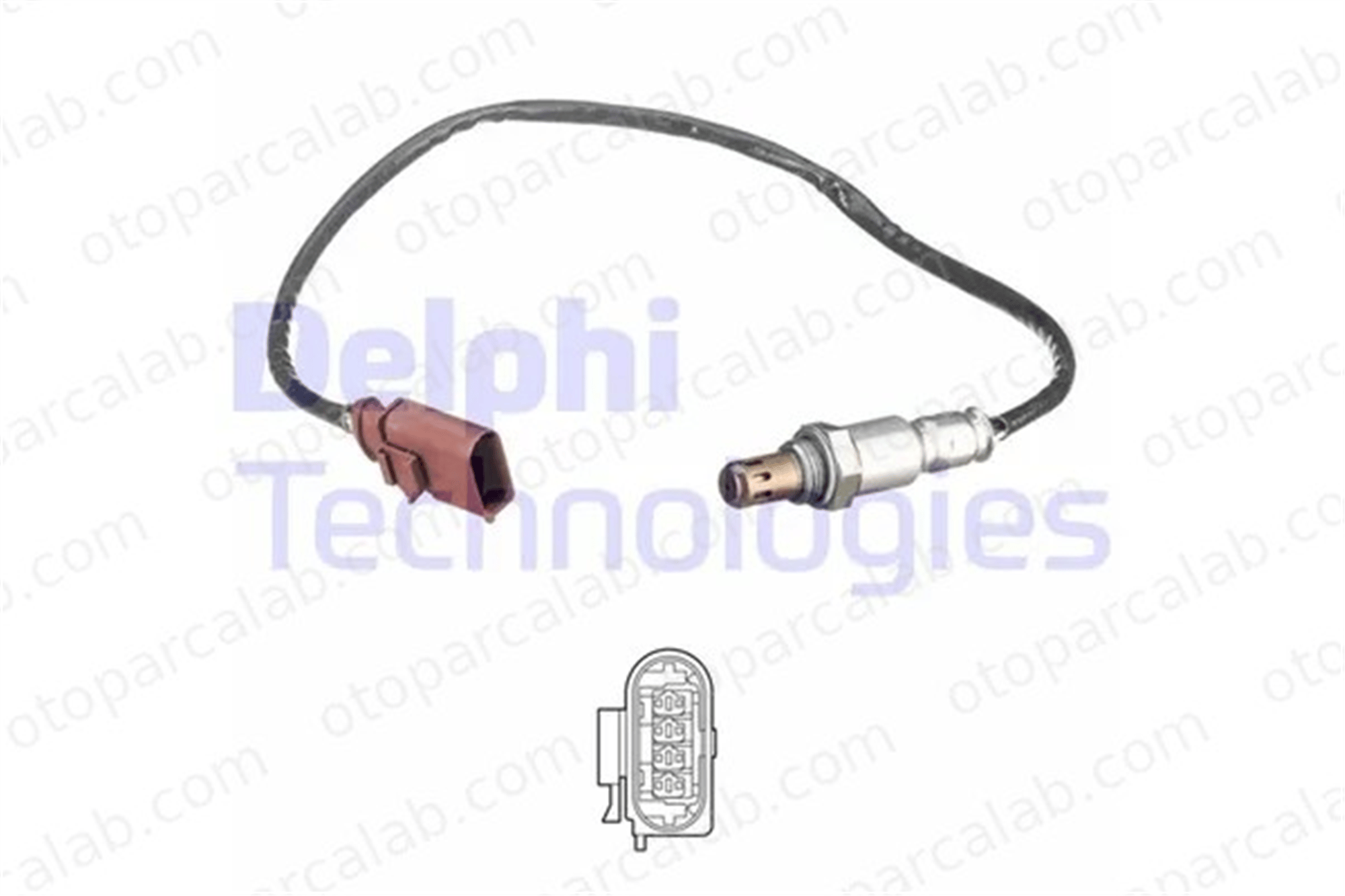 DELPHI ES21089-12B1 Oksijen (Lambda) Sensörü SEAT LEON VW GOLF VII 4E906262 04E906262