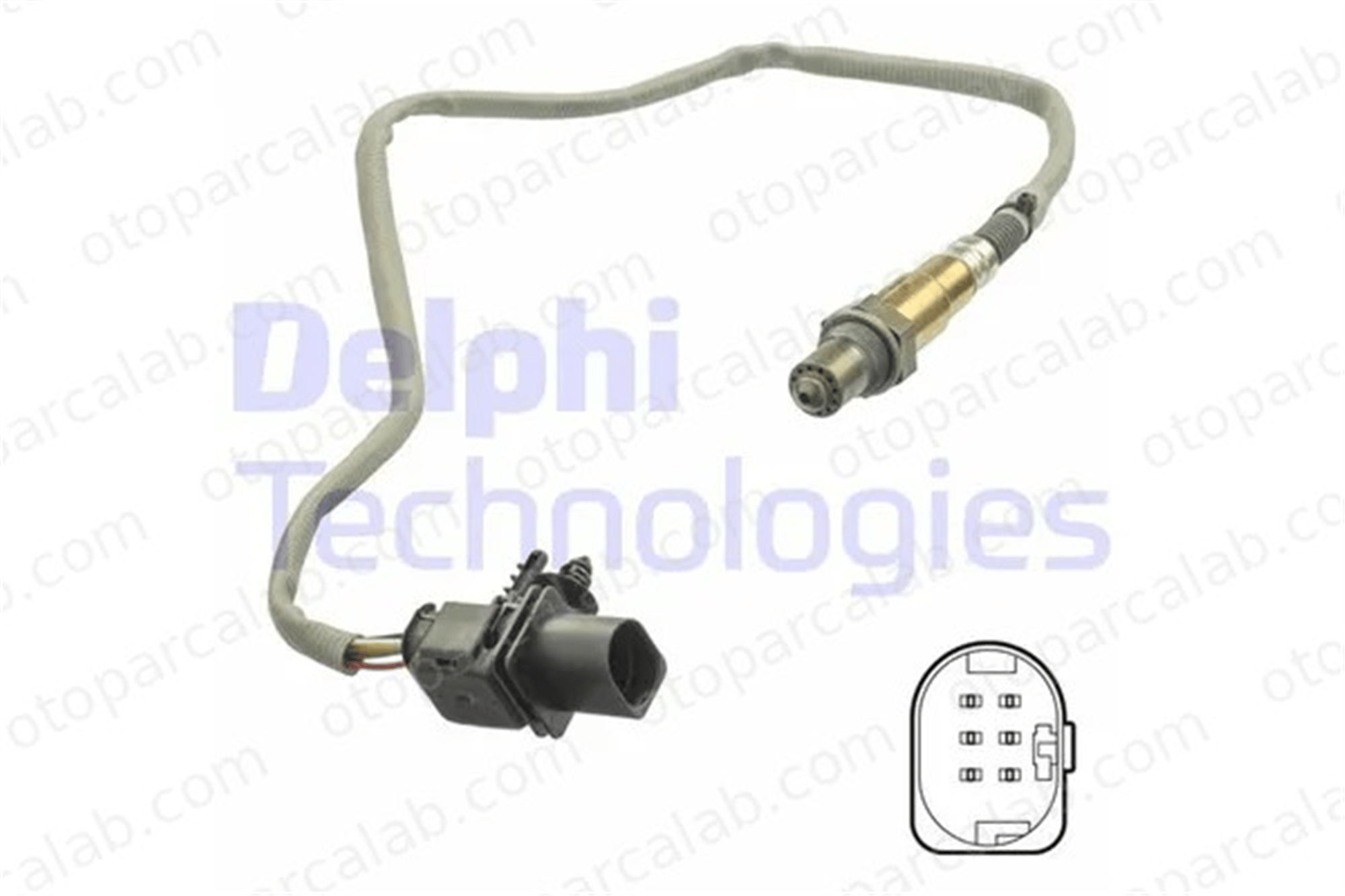 DELPHI ES21092-12B1 Oksijen (Lambda) Sensörü FORD B-MAX C-MAX II 1771995 BV6A9Y460AA