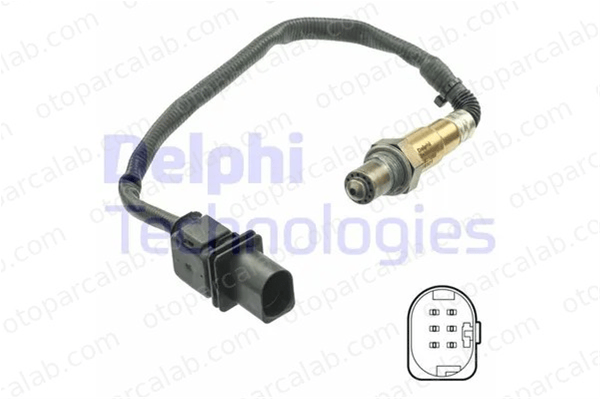 DELPHI ES21098-12B1 Oksijen (Lambda) Sensörü PEUGEOT PARTNER Kasa/büyük limuzin CITROËN BERLINGO Kasa/büyük limuzin 1618NE