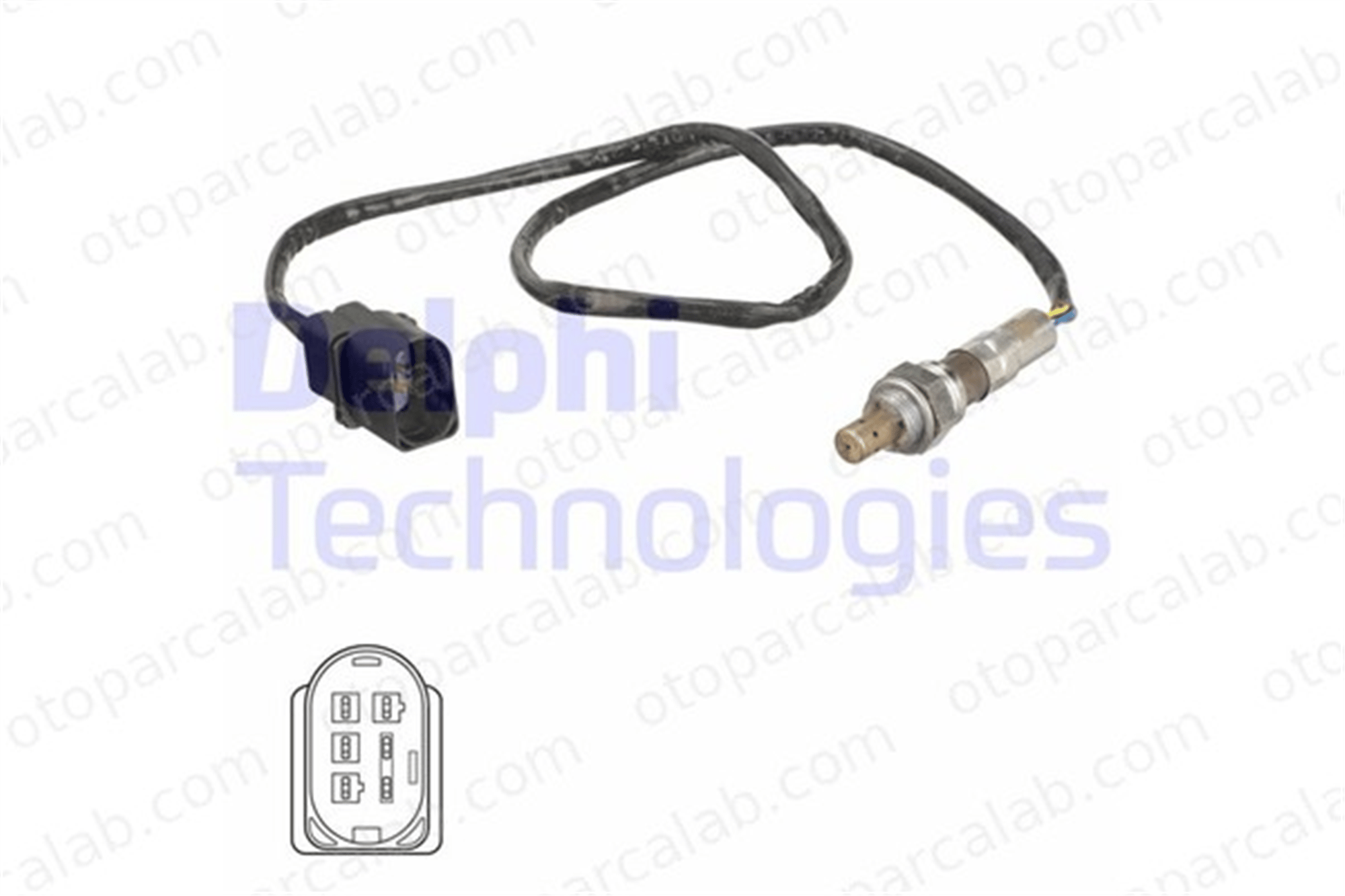 DELPHI ES21099-12B1 Oksijen (Lambda) Sensörü VW POLO SEAT CORDOBA 30906262K 030906262K