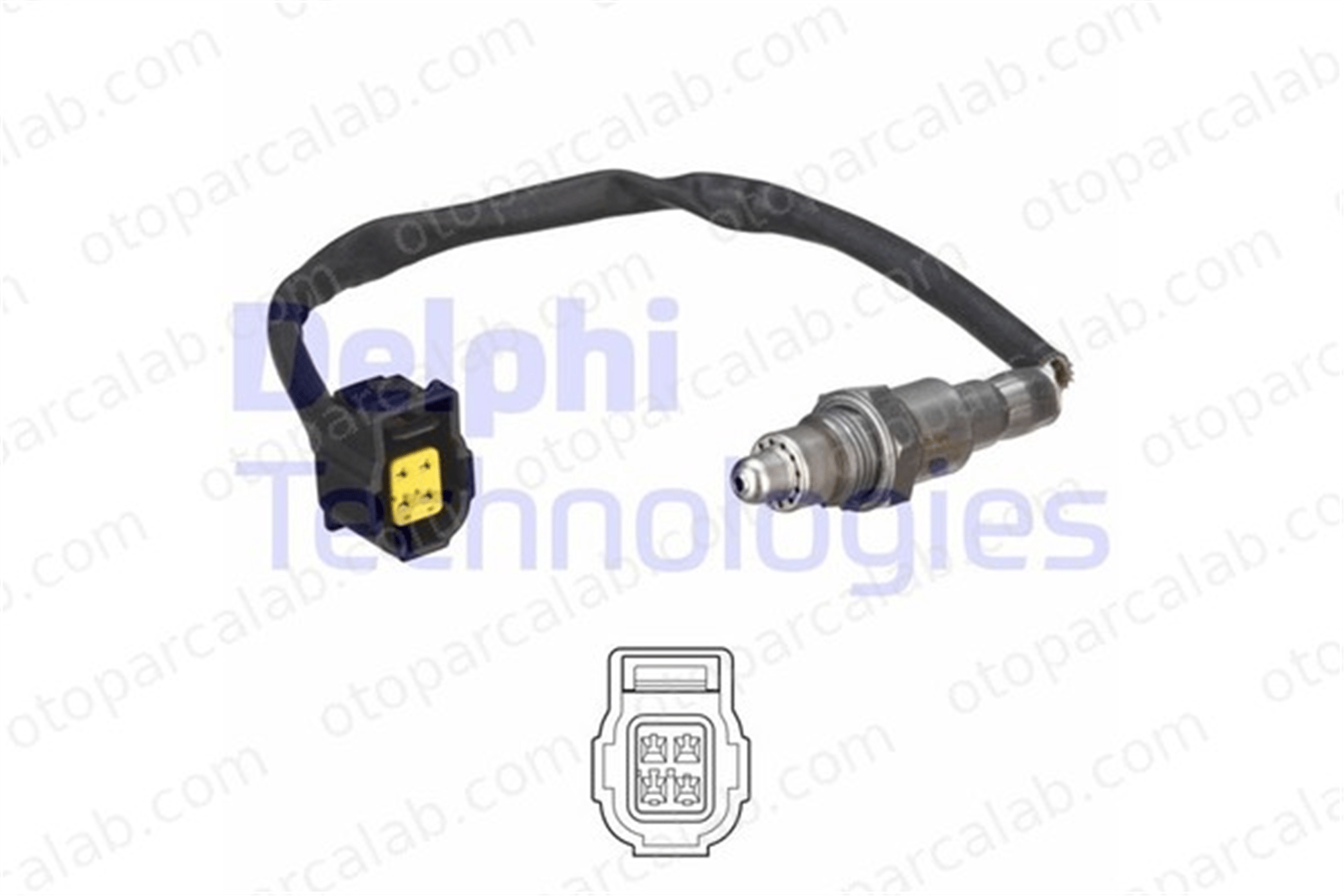 DELPHI ES21119-12B1 Oksijen (Lambda) Sensörü MERCEDES-BENZ A-SERISI CLA Coupe A0075426318 75426318
