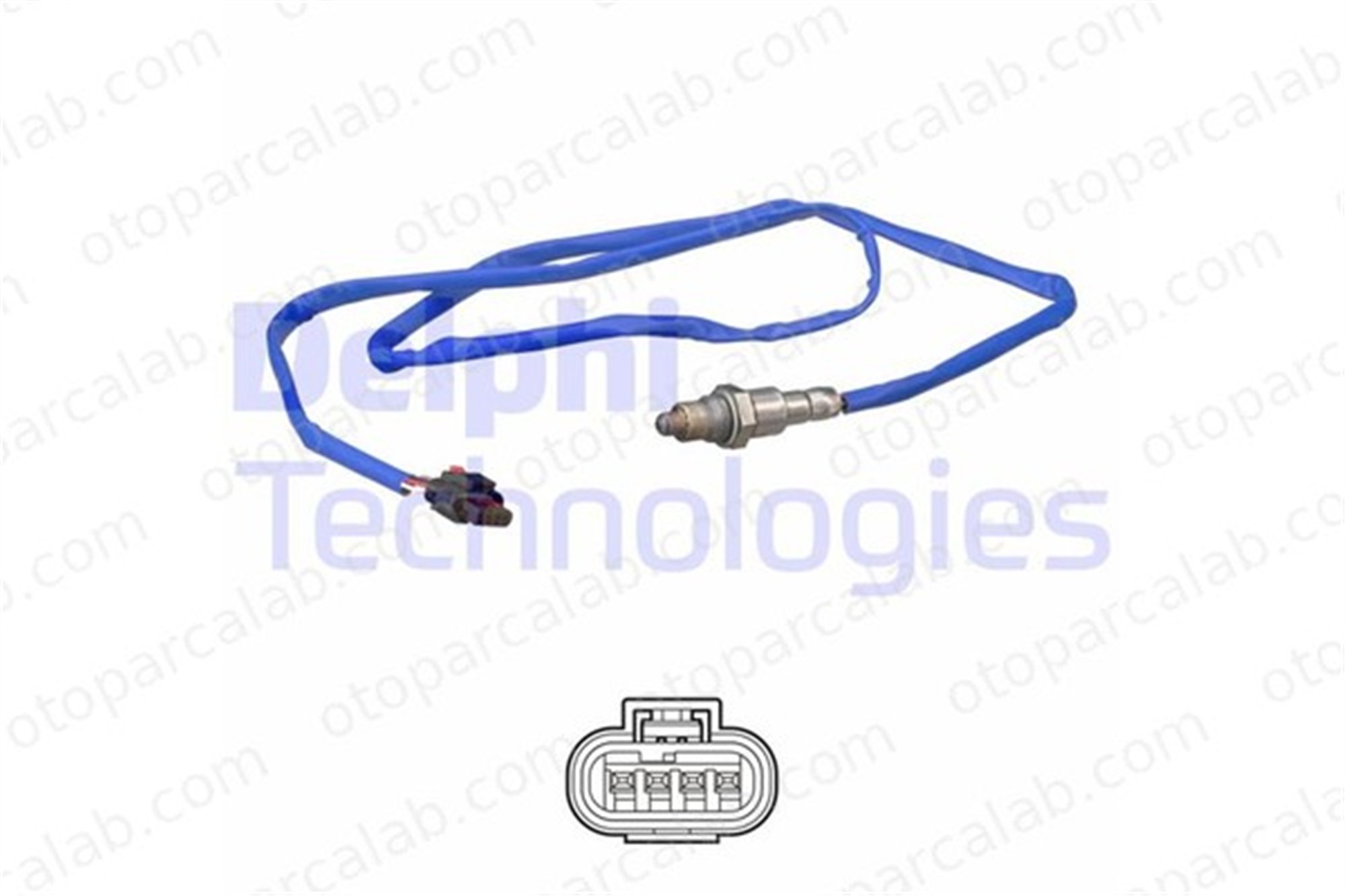DELPHI ES21123-12B1 Oksijen (Lambda) Sensörü FORD FOCUS III FOCUS III Sedan 1876256 F1FA9G444BA