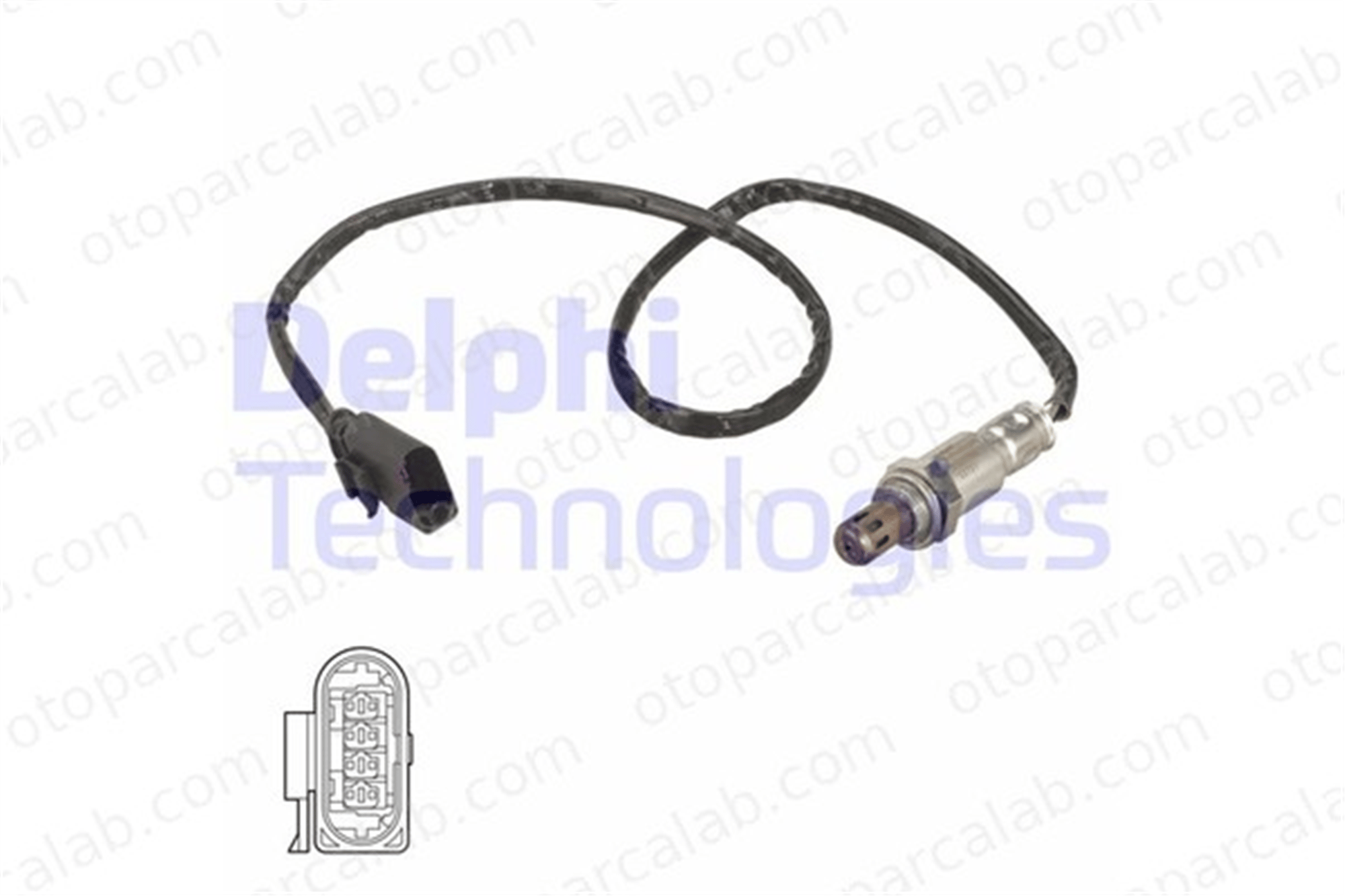 DELPHI ES21129-12B1 Oksijen (Lambda) Sensörü SKODA KODIAQ VW TIGUAN 4E906262ER 04E906262ER