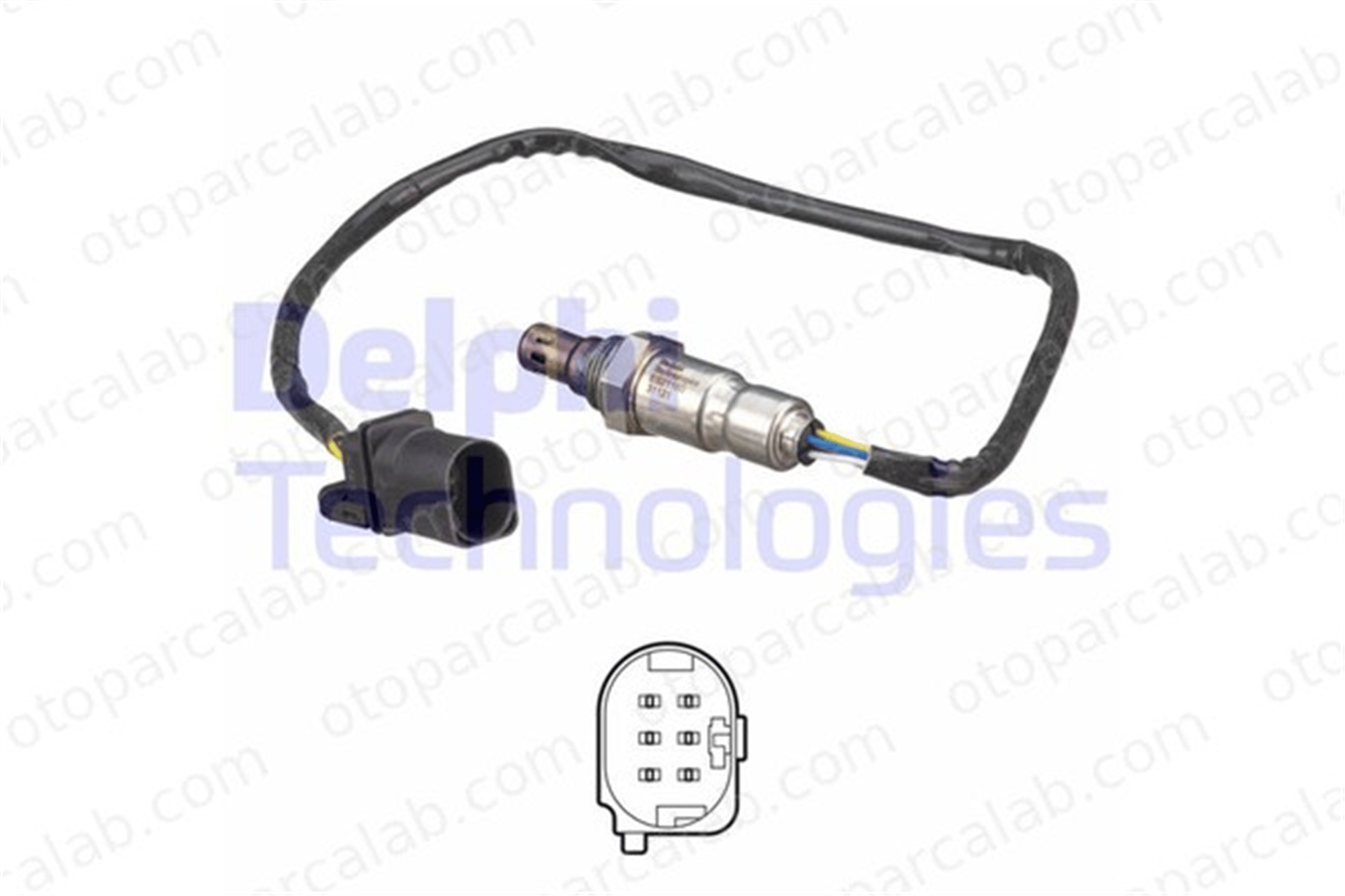 DELPHI ES21160-12B1 Oksijen (Lambda) Sensörü VW TIGUAN TOURAN 4L906262M 04L906262M