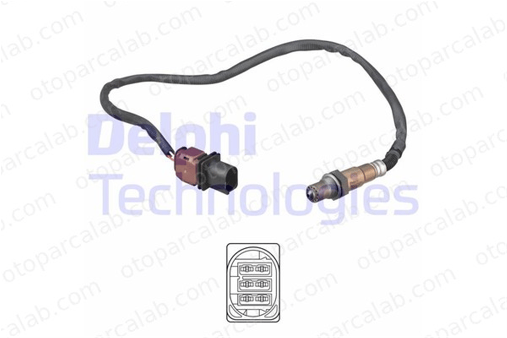 DELPHI ES21165-12B1 Oksijen (Lambda) Sensörü FORD FIESTA VII ECOSPORT 2118242 H1B19Y460DA