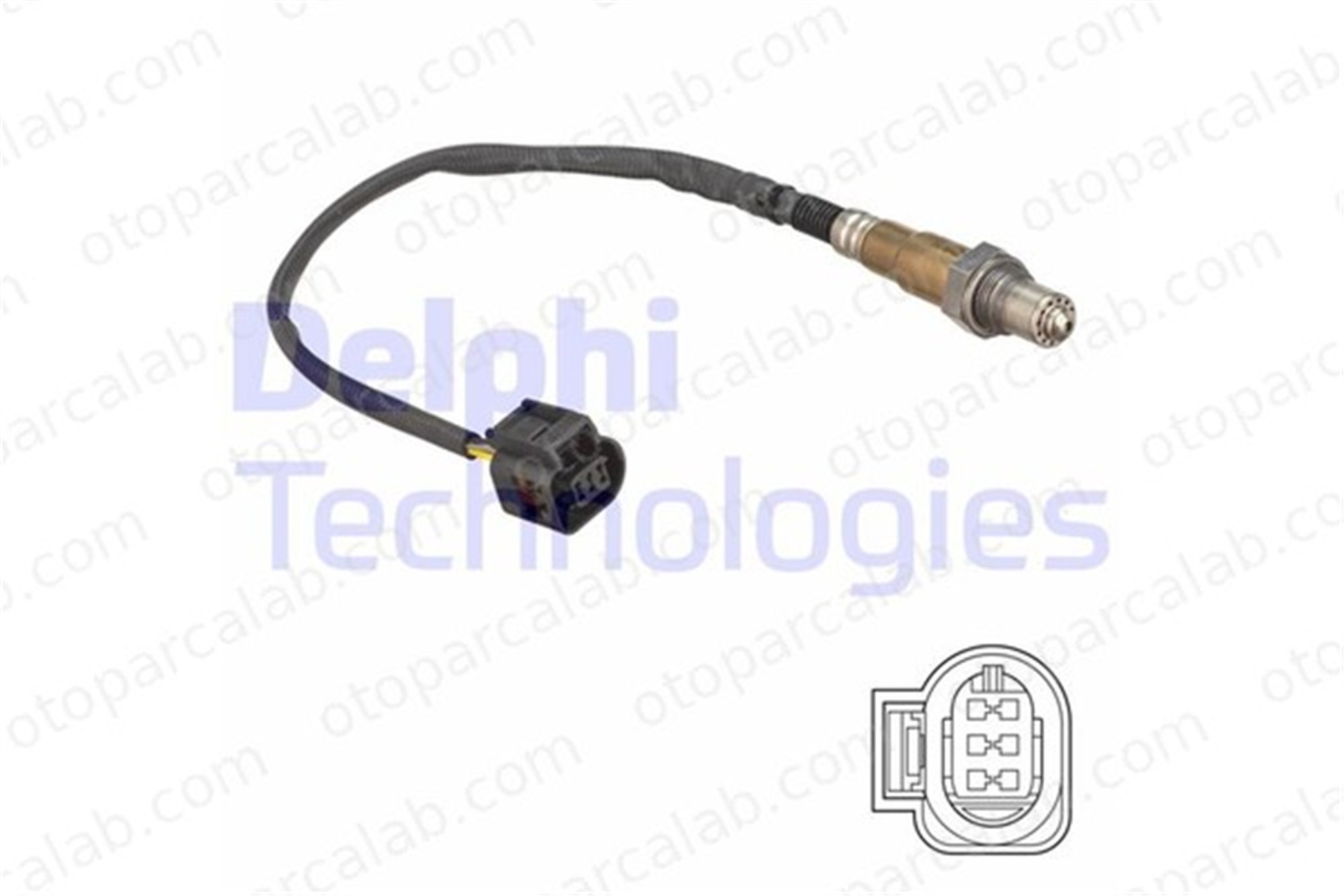 DELPHI ES21180-12B1 Oksijen (Lambda) Sensörü BMW 1 MINI MINI COUNTRYMAN 11787594149 11787595353