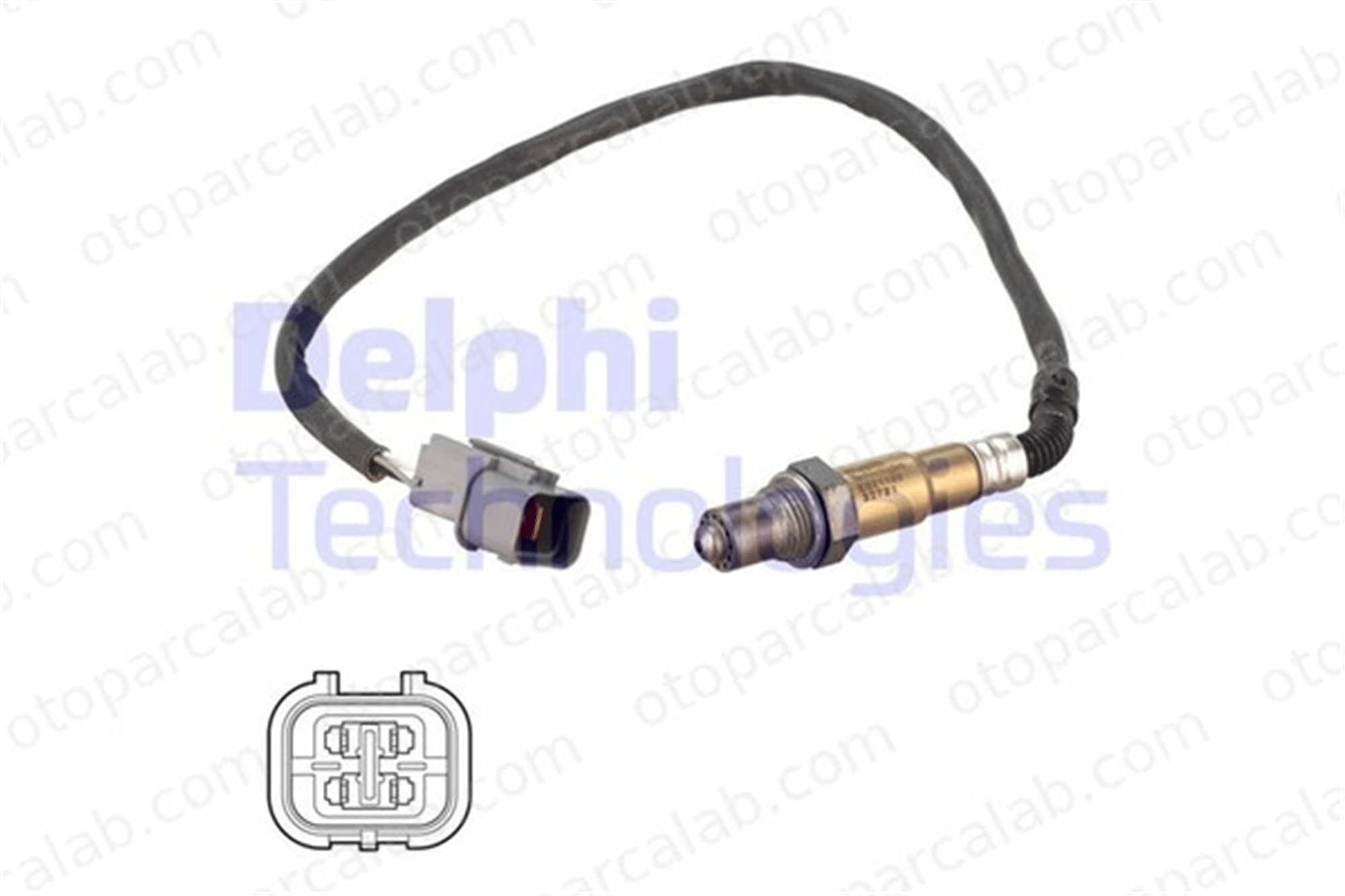 DELPHI ES21189-12B1 Oksijen (Lambda) Sensörü HYUNDAI i30 ACCENT IV Sedan 3921003030 392102B320