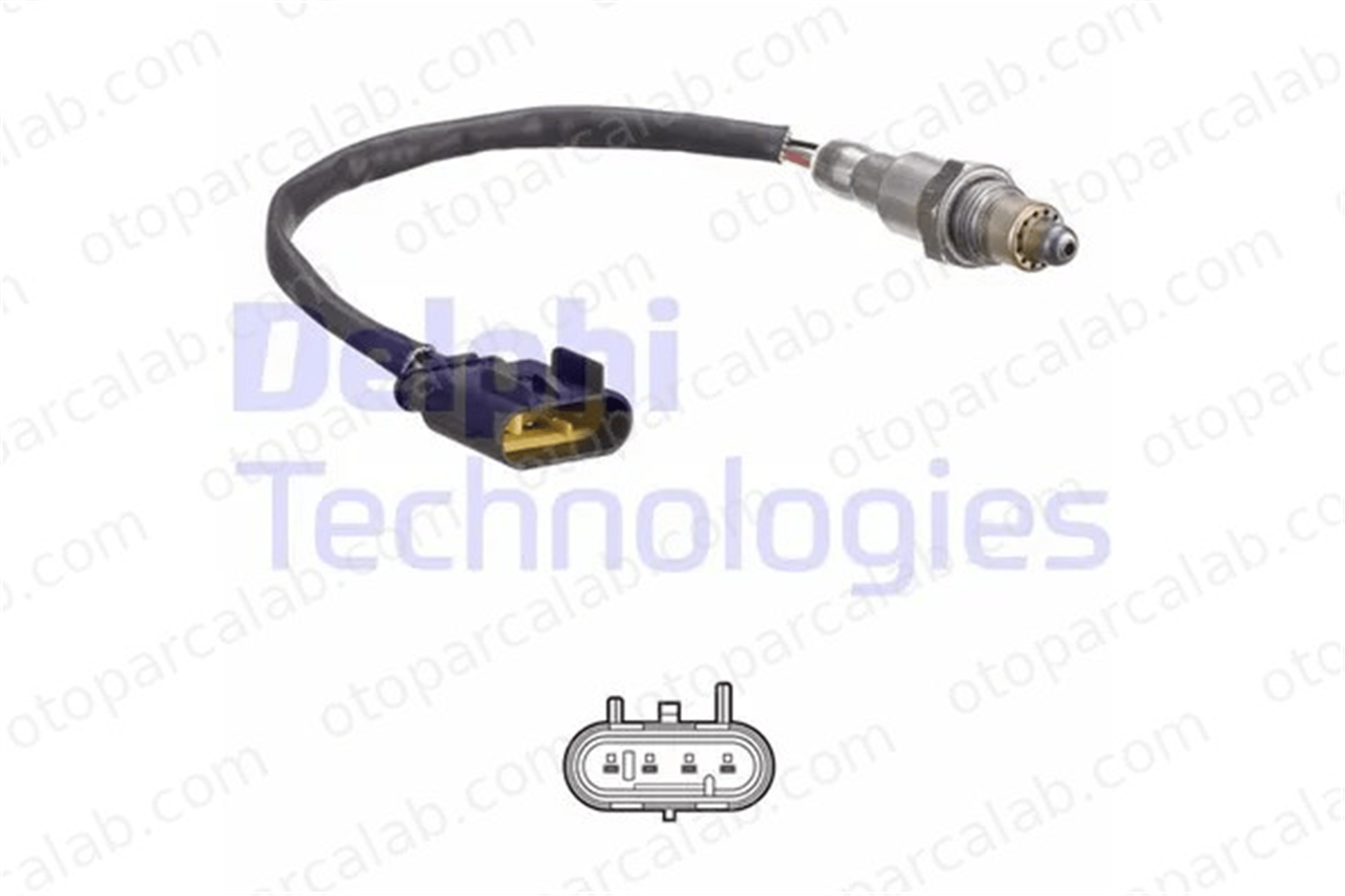 DELPHI ES21201-12B1 Oksijen (Lambda) Sensörü FIAT TIPO Hatchback TIPO Station wagon 55241995 46347517