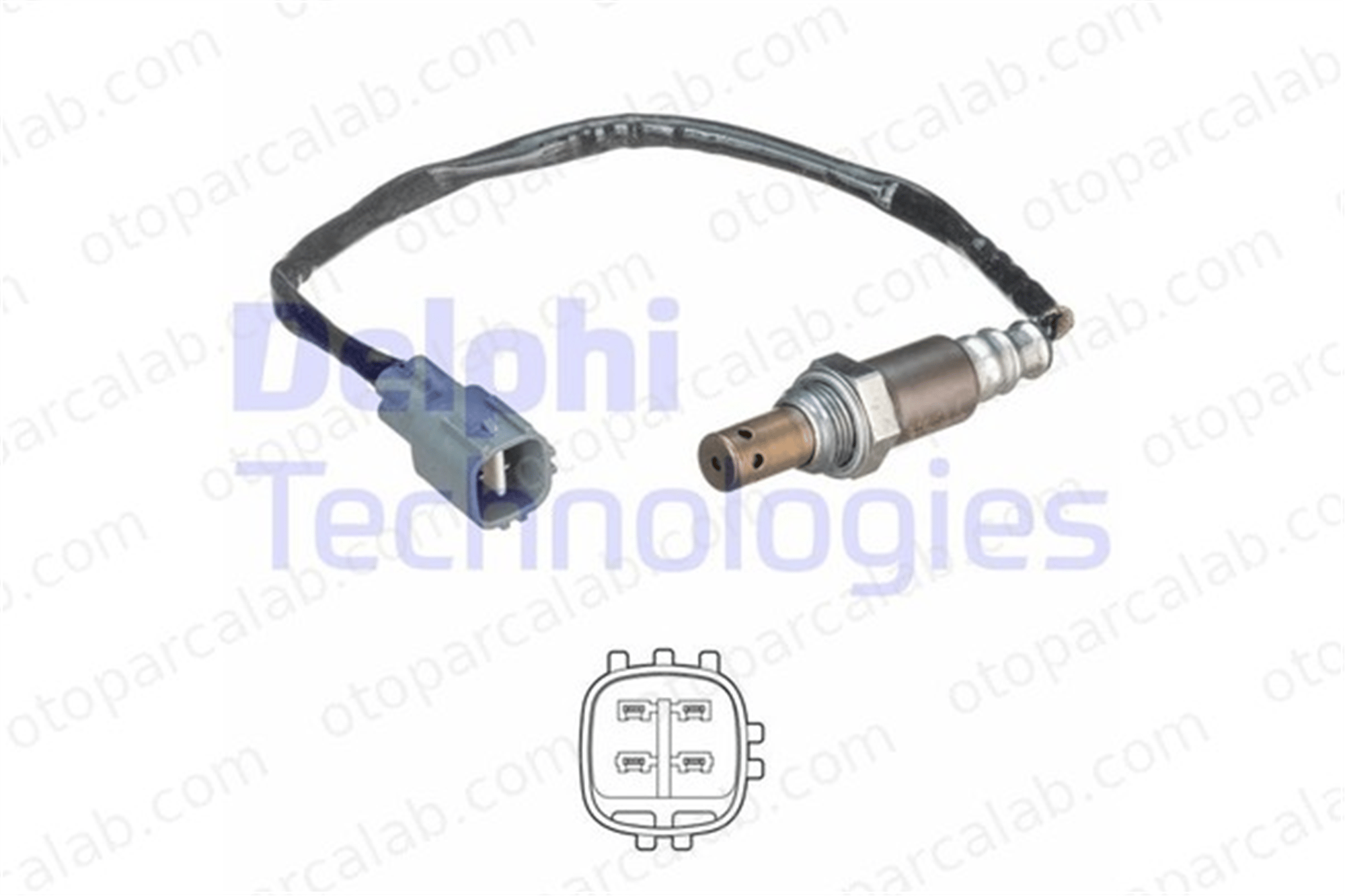 DELPHI ES21218-12B1 Oksijen (Lambda) Sensörü TOYOTA YARIS 894650D080 8946552230