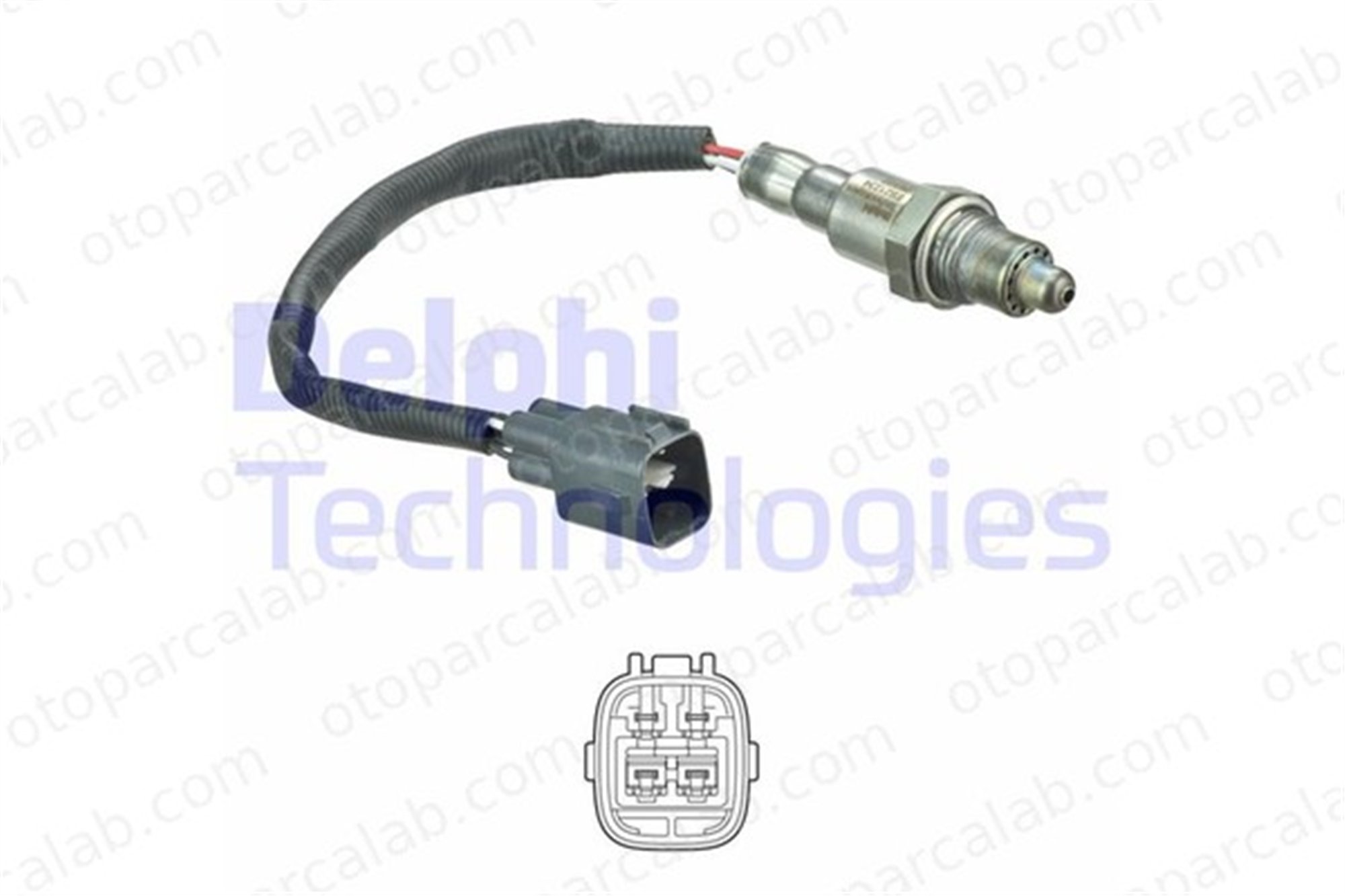 DELPHI ES21234-12B1 Oksijen (Lambda) Sensörü TOYOTA AYGO YARIS 894650H060