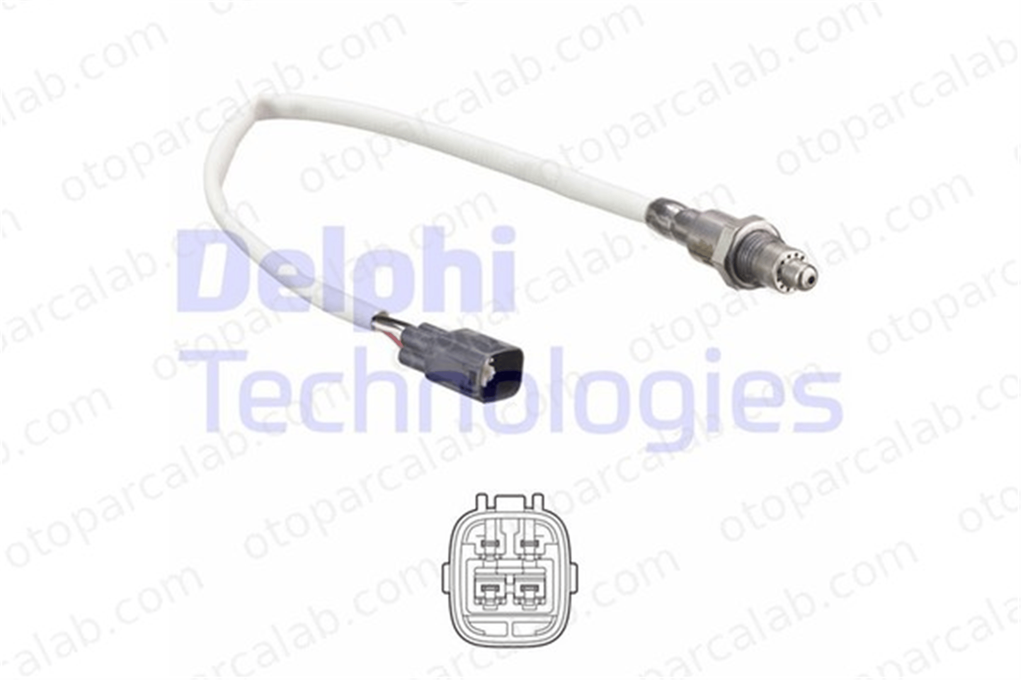 DELPHI ES21243-12B1 Oksijen (Lambda) Sensörü TOYOTA AYGO YARIS 894650H030