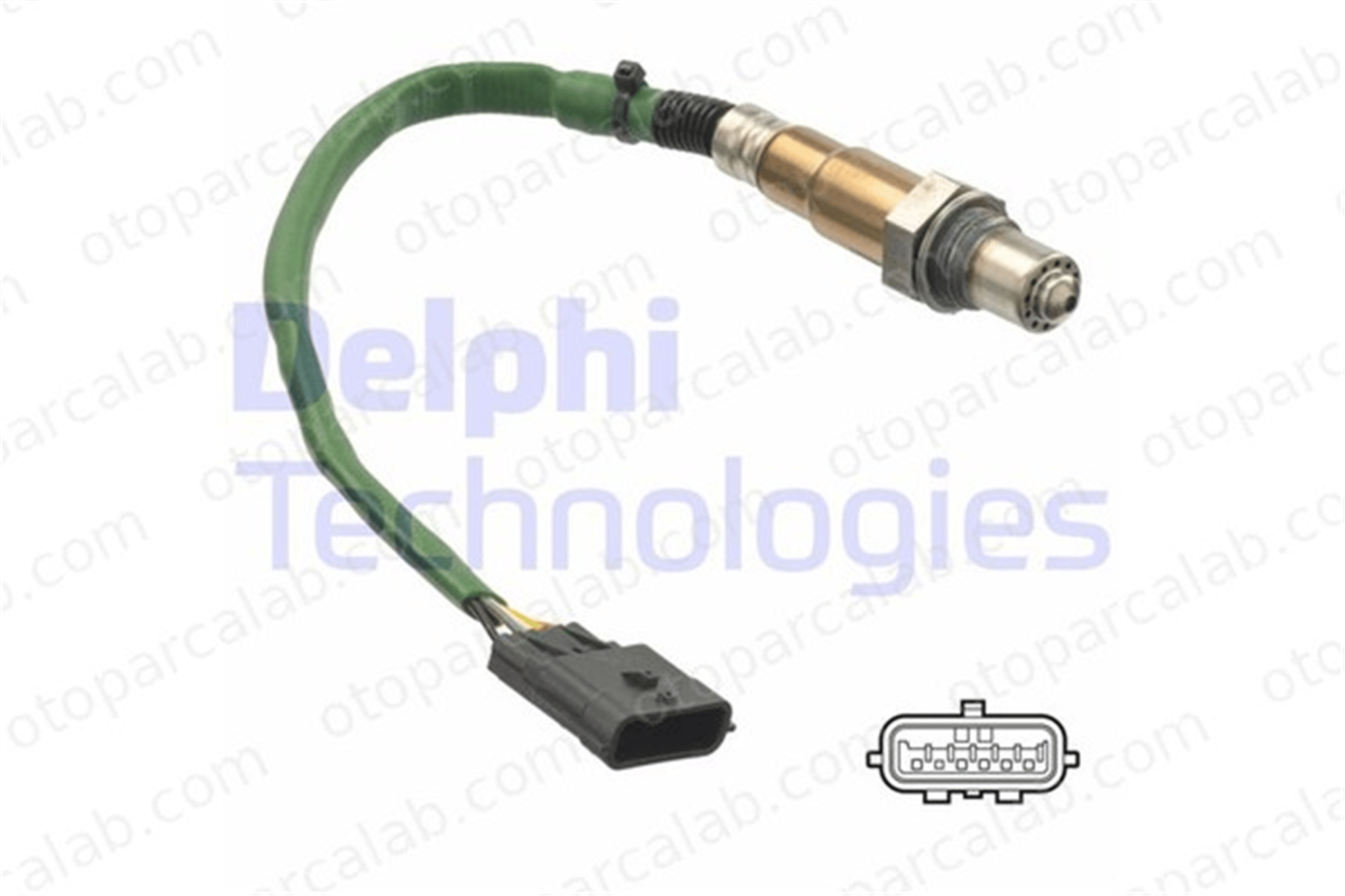 DELPHI ES21250-12B1 Oksijen (Lambda) Sensörü SMART FORFOUR Hatchback FORTWO Coupe 4535420500 4535422900