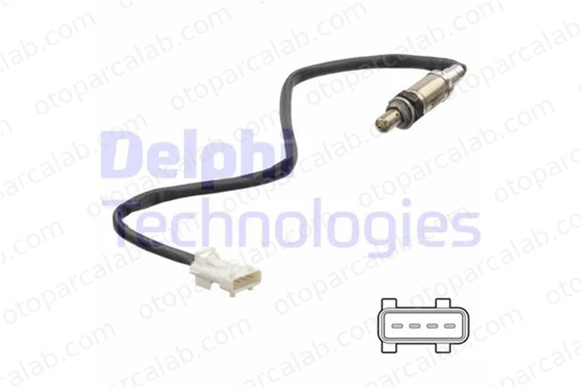 DELPHI ES21251-12B1 Oksijen (Lambda) Sensörü PEUGEOT 306 Break CITROËN XSARA 16289A 96230003