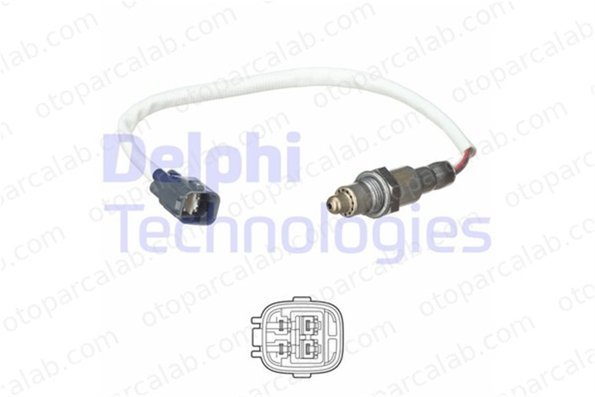 DELPHI ES21253-12B1 Oksijen (Lambda) Sensörü CITROËN C1 II PEUGEOT 108 B000768080