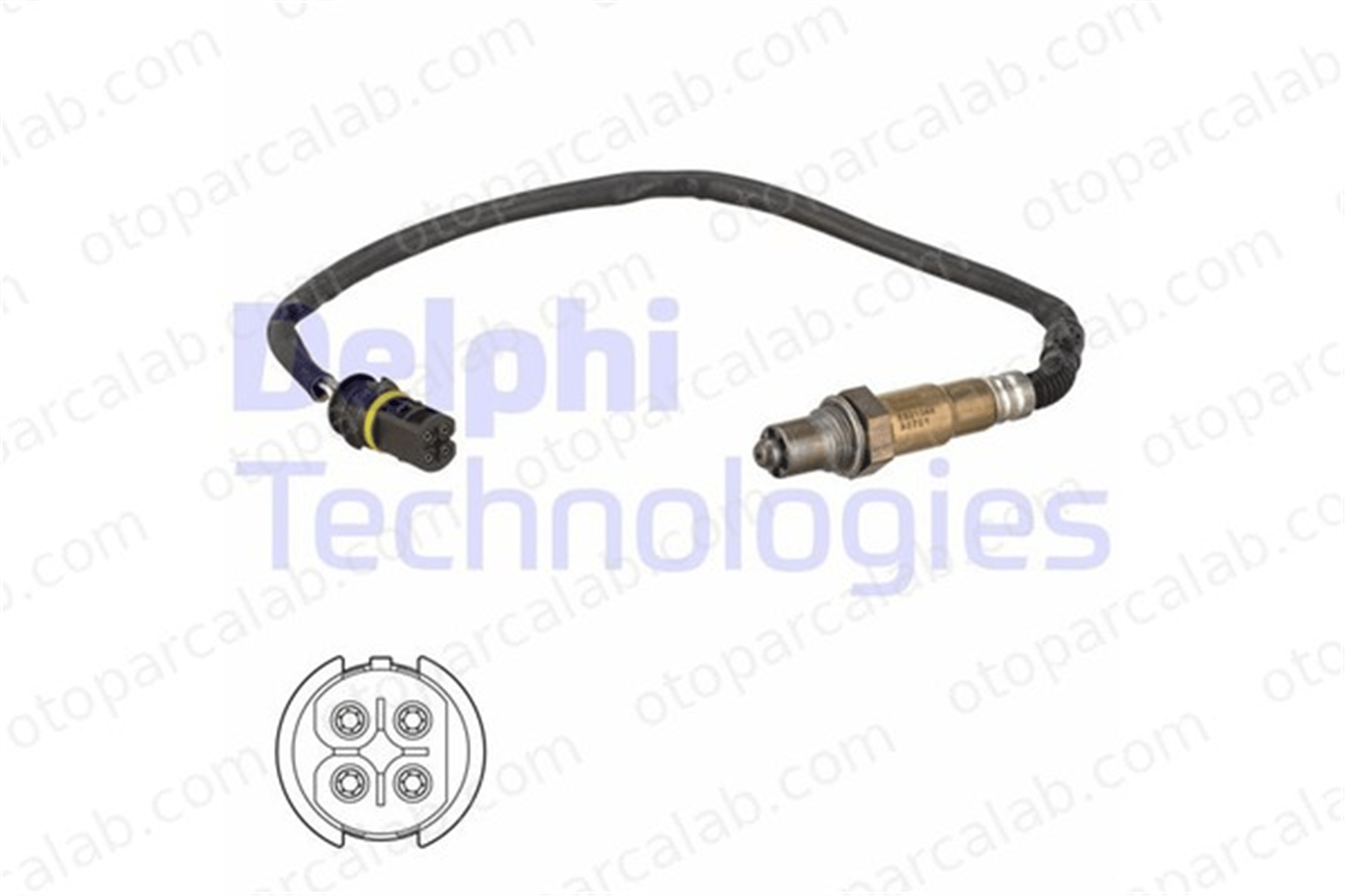 DELPHI ES21344-12B1 Oksijen (Lambda) Sensörü SMART CITY-COUPE CABRIO 3122V005L02600 0003122V005L02600