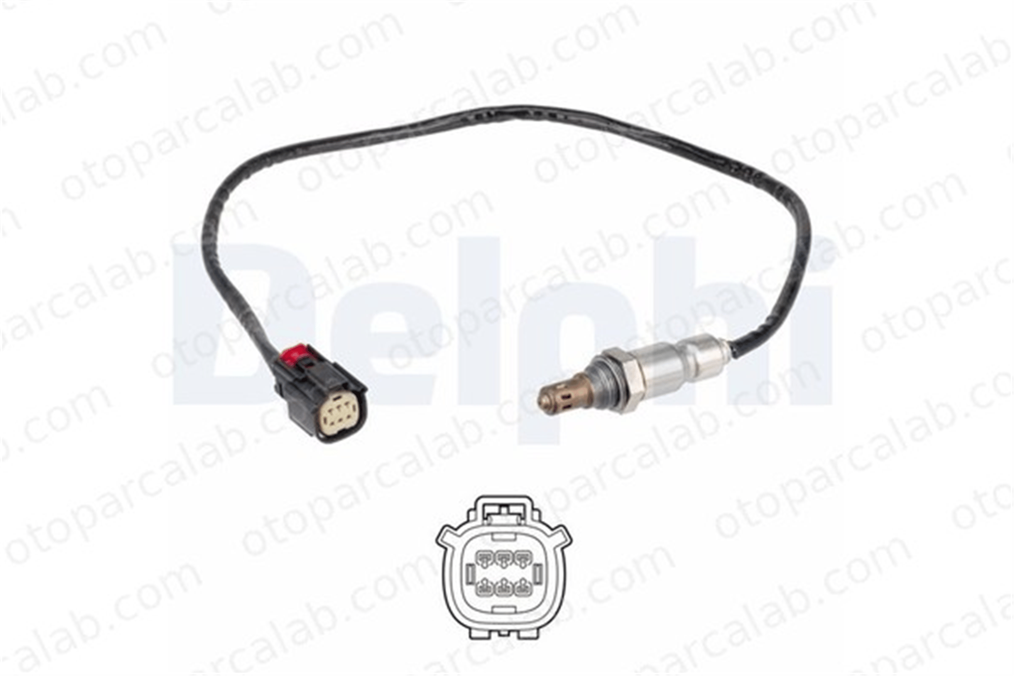 DELPHI ES21398-12B1 Oksijen (Lambda) Sensörü FORD C-MAX II FOCUS III 1879585 F1F19Y460AA