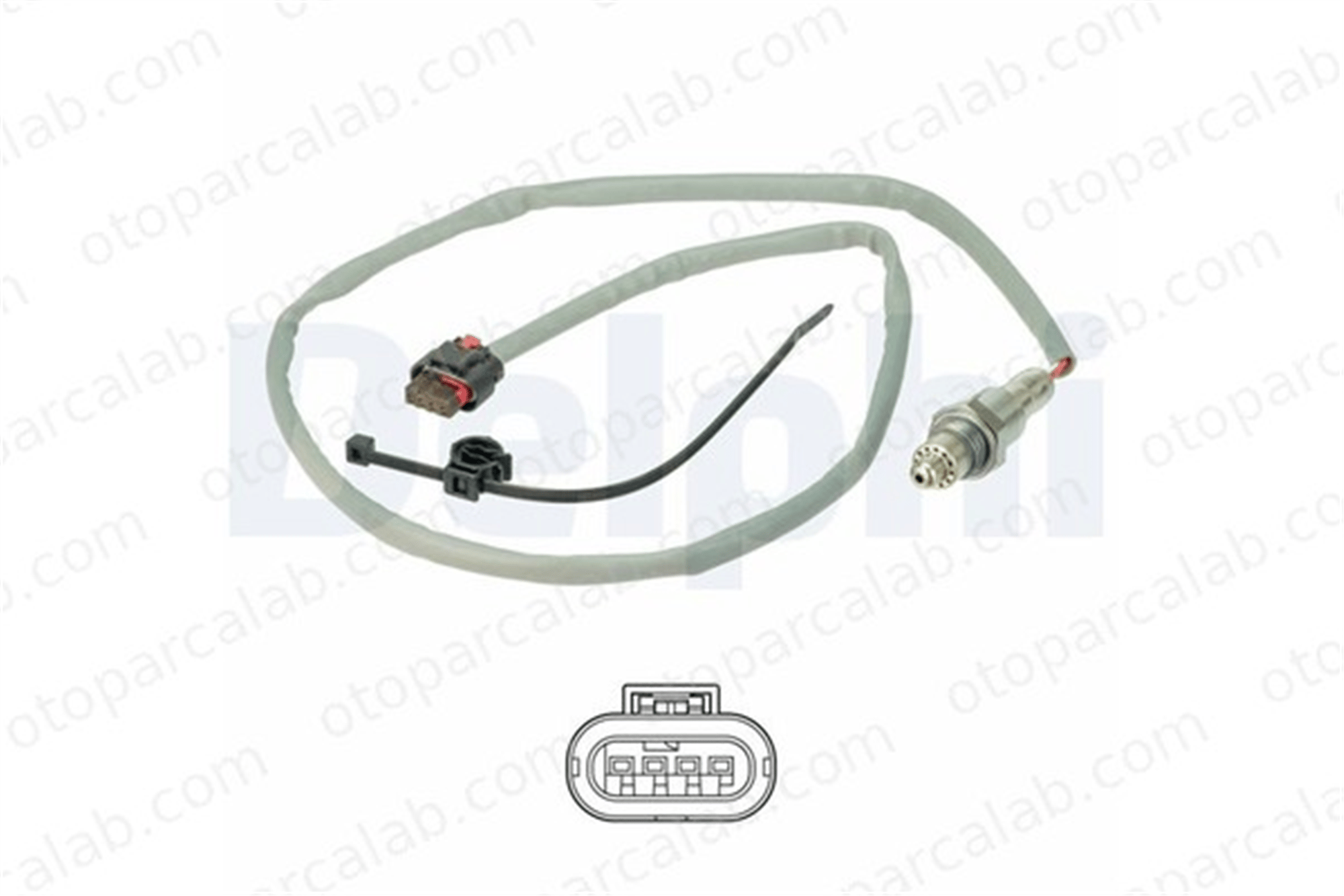 DELPHI ES21407-12B1 Oksijen (Lambda) Sensörü FORD FOCUS IV FOCUS IV Turnier 2164272 2442607