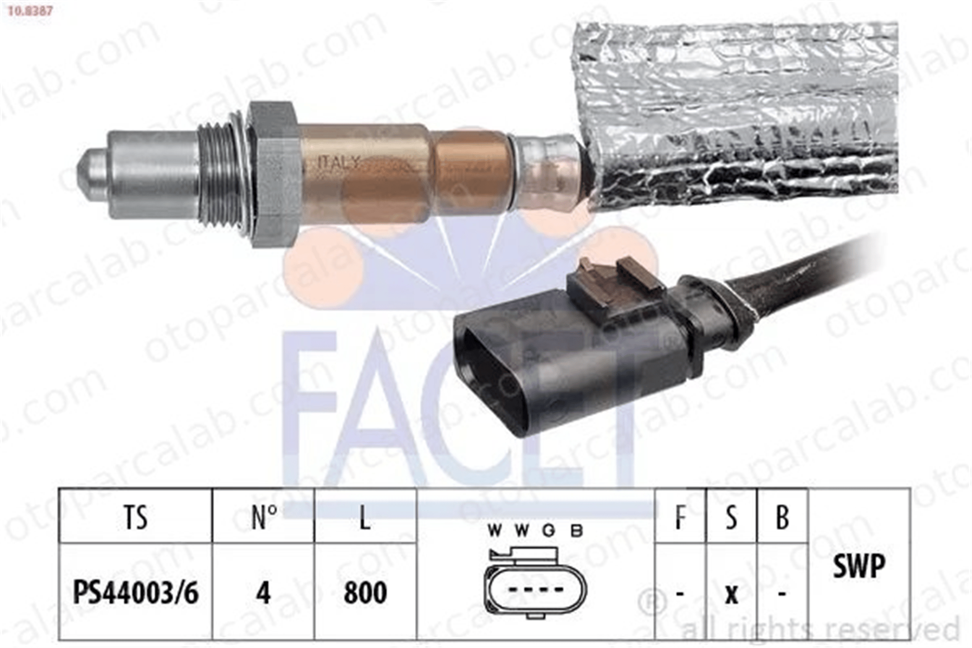 DELPHI ES21526-12B1 Oksijen (Lambda) Sensörü AUDI TT TT Roadster 6K906262BA 06K906262BA