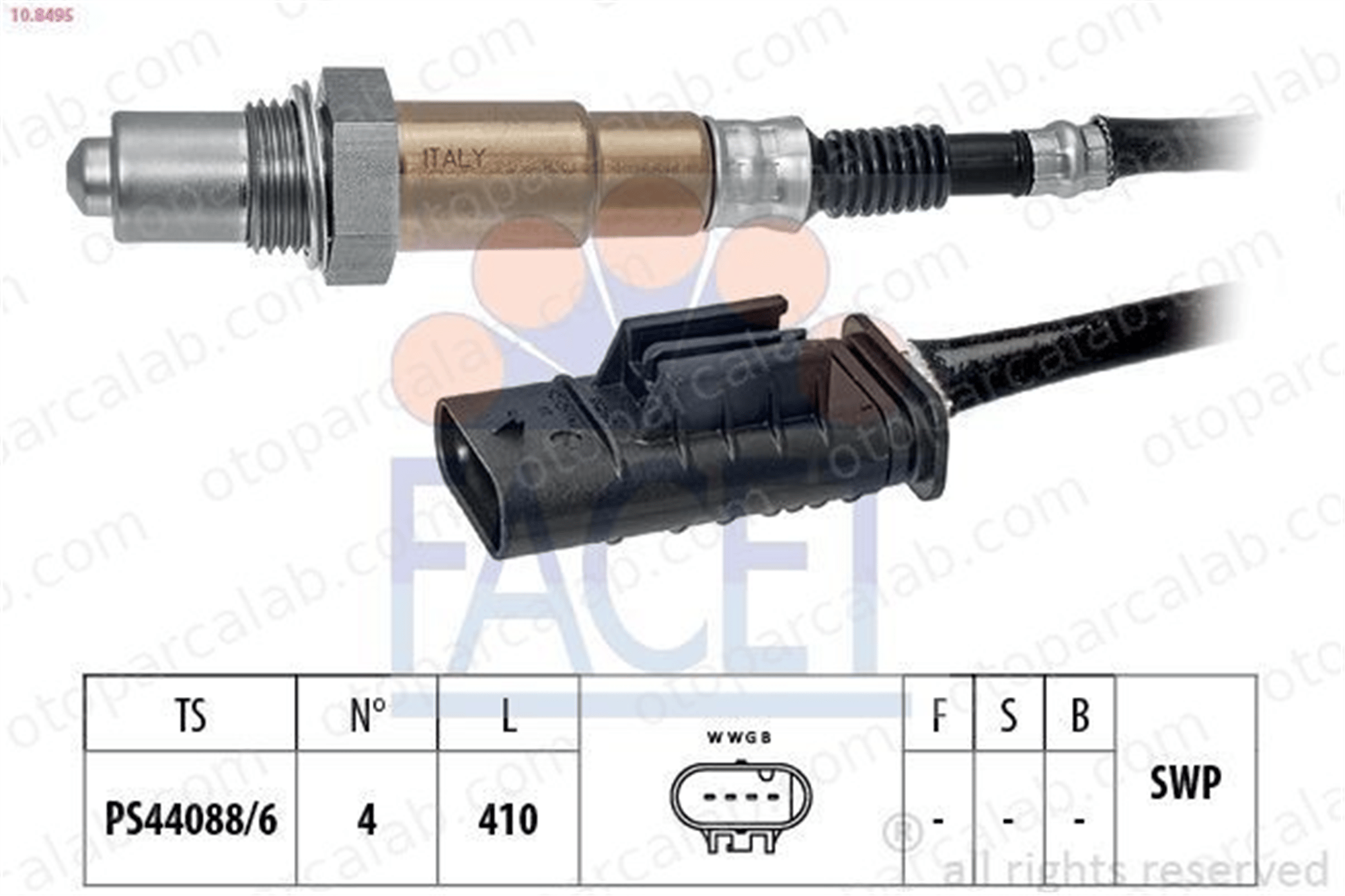 DELPHI ES21611-12B1 Oksijen (Lambda) Sensörü MERCEDES-BENZ C-SERISI T-Model C-SERISI Coupe A0005428104 5428104