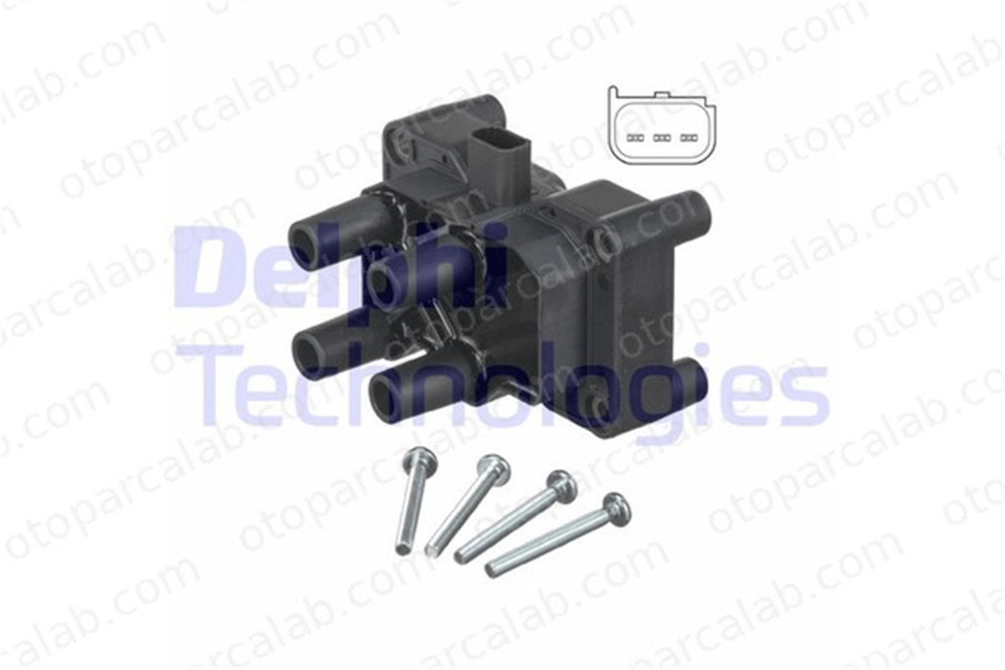 DELPHI GN10205-12B1 Ateşleme Bobini FORD FIESTA V FIESTA VI 4M5G12029ZB 30731419