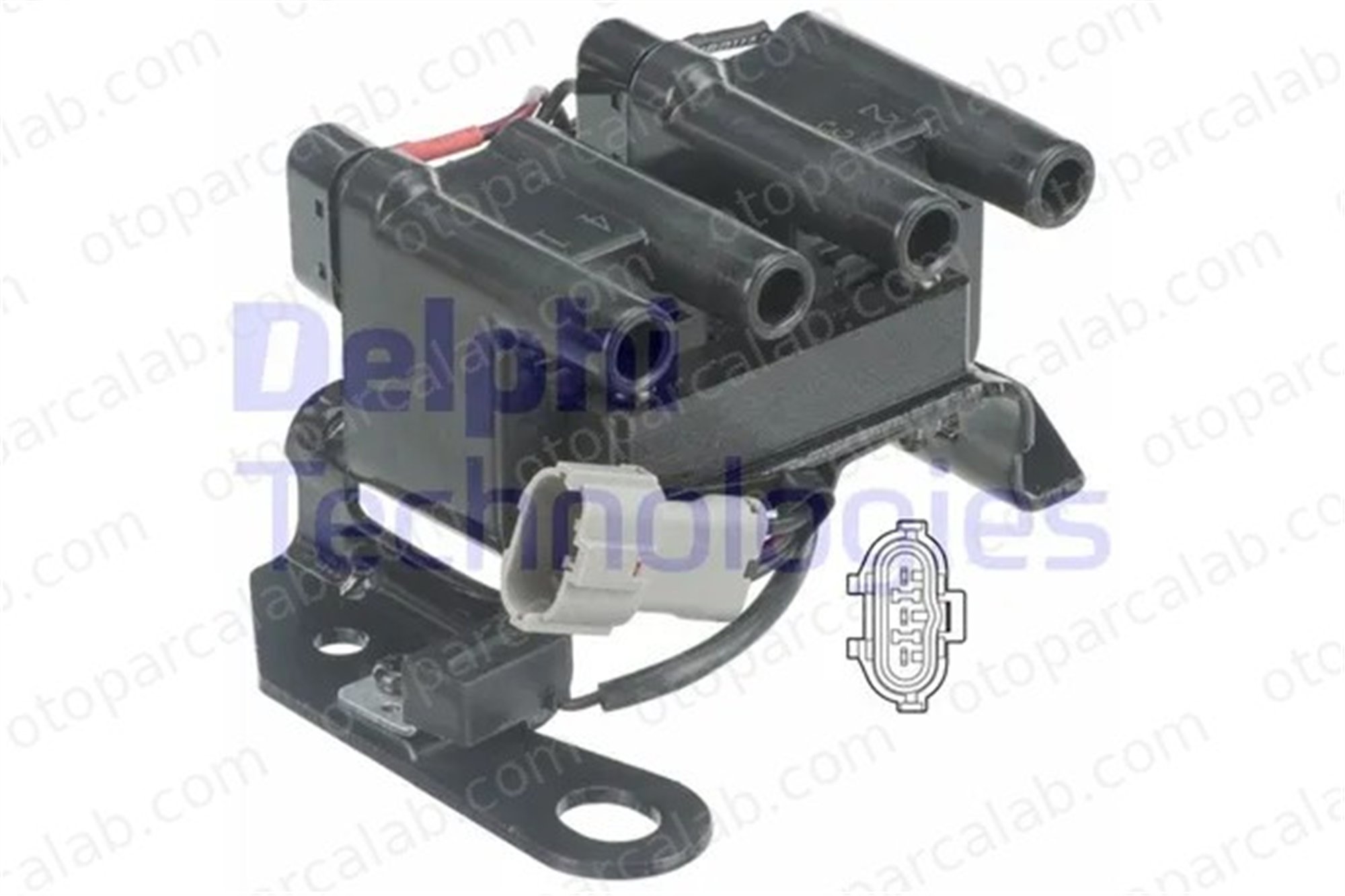 DELPHI GN10412-12B1 Ateşleme Bobini HYUNDAI ACCENT I ACCENT Sedan 2730122040 2730122050