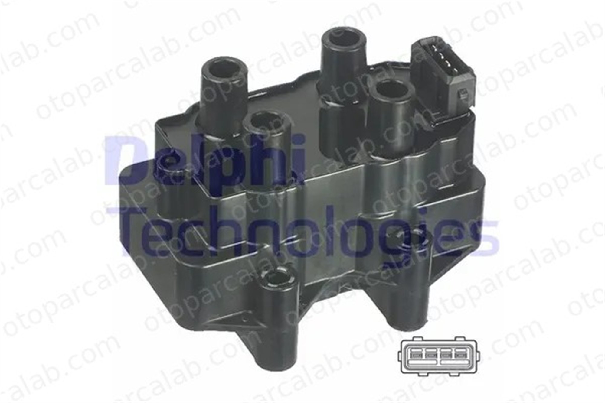 DELPHI GN10488-12B1 Ateşleme Bobini CITROËN BX BX Break 597060 597048