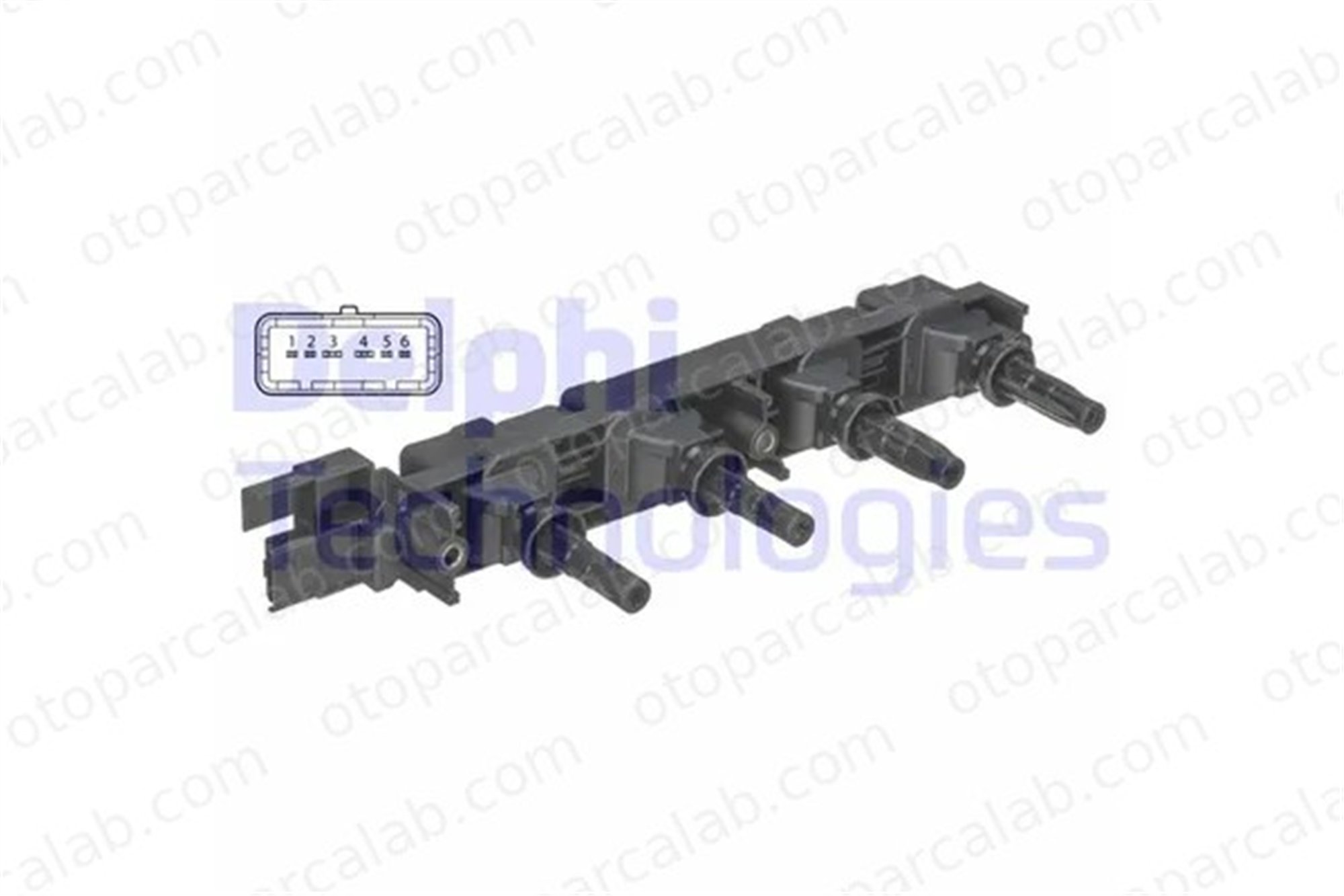 DELPHI GN10502-12B1 Ateşleme Bobini PEUGEOT 407 407 SW 597076 597084