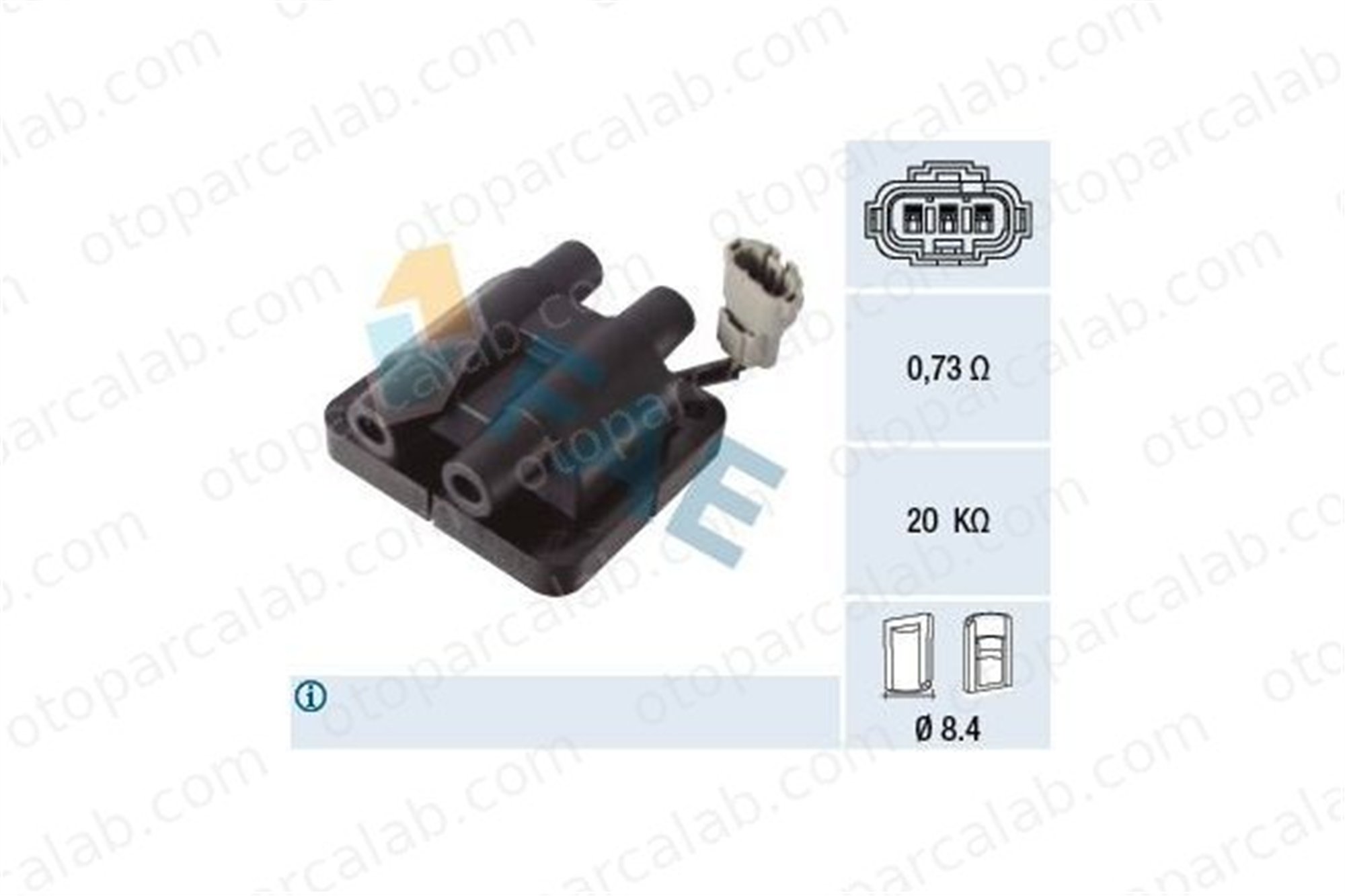 DELPHI GN10542-11B1 Ateşleme Bobini SUBARU LEGACY II LEGACY II Station wagon 22433AA370 88921262
