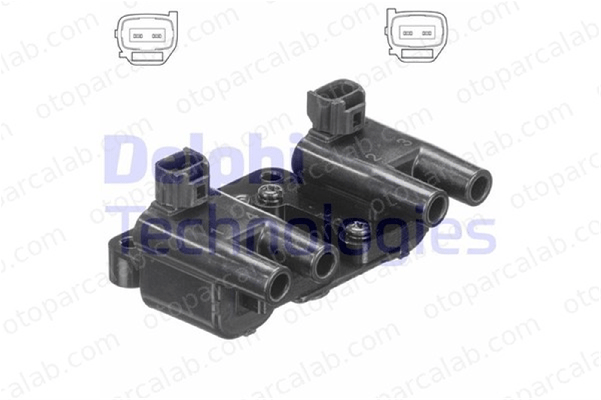 DELPHI GN10581-12B1 Ateşleme Bobini CHEVROLET LACETTI NUBIRA Sedan 96453420 ADG01492